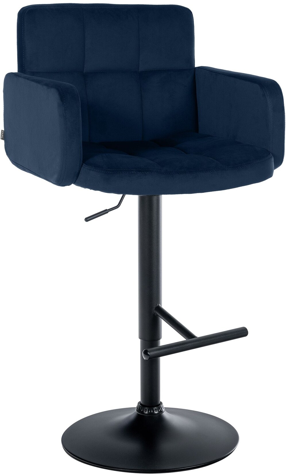 CLP Barhocker Los Angeles Samtbezug höhenverstellbar drehbar bis 150 kg