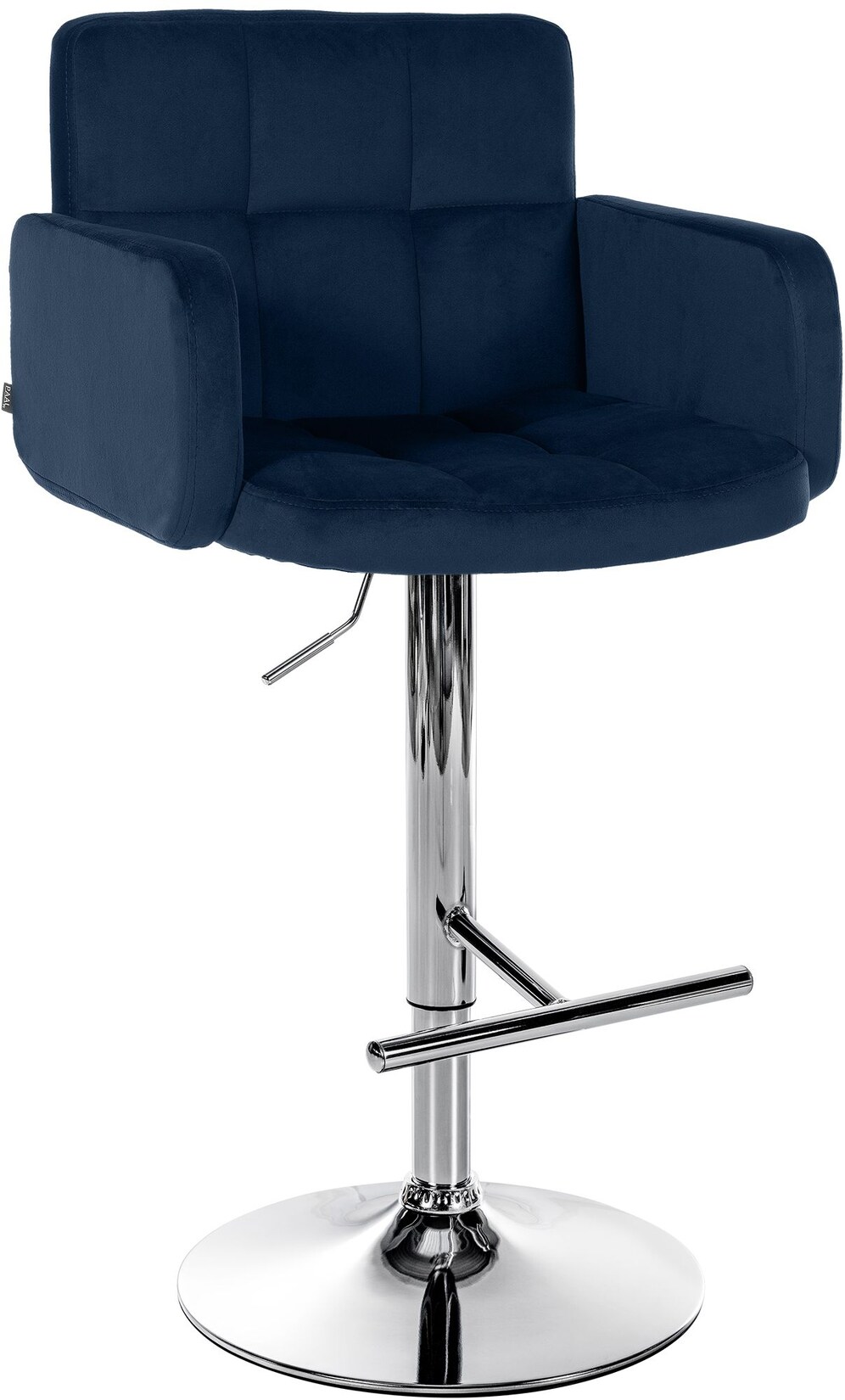 CLP Barhocker Los Angeles Samtbezug höhenverstellbar drehbar bis 150 kg