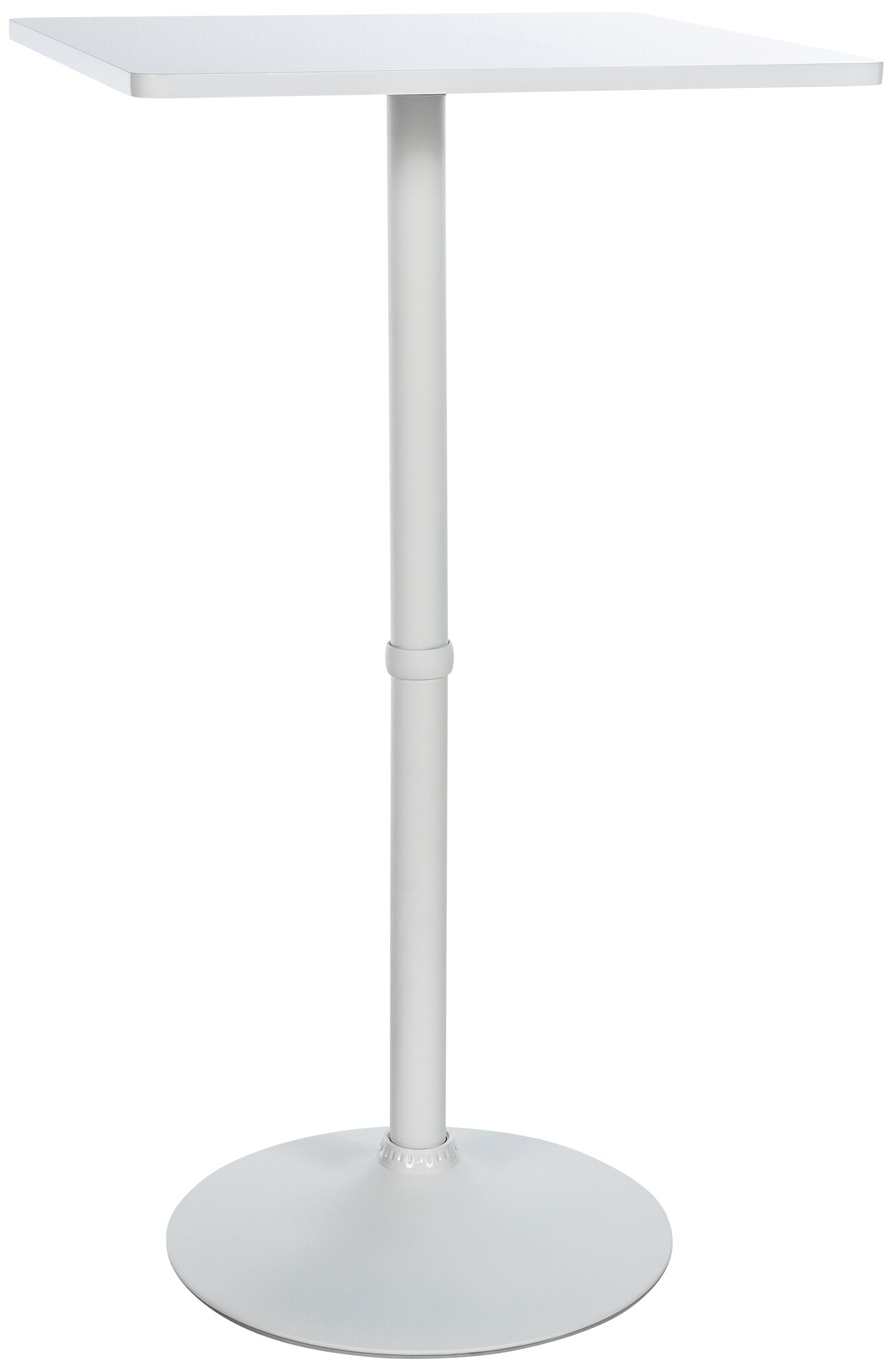 CLP Stehtisch Quadratisch I Eckige Tischplatte 60 X 60 CM | Stabiles Metallgestell - Bild 1