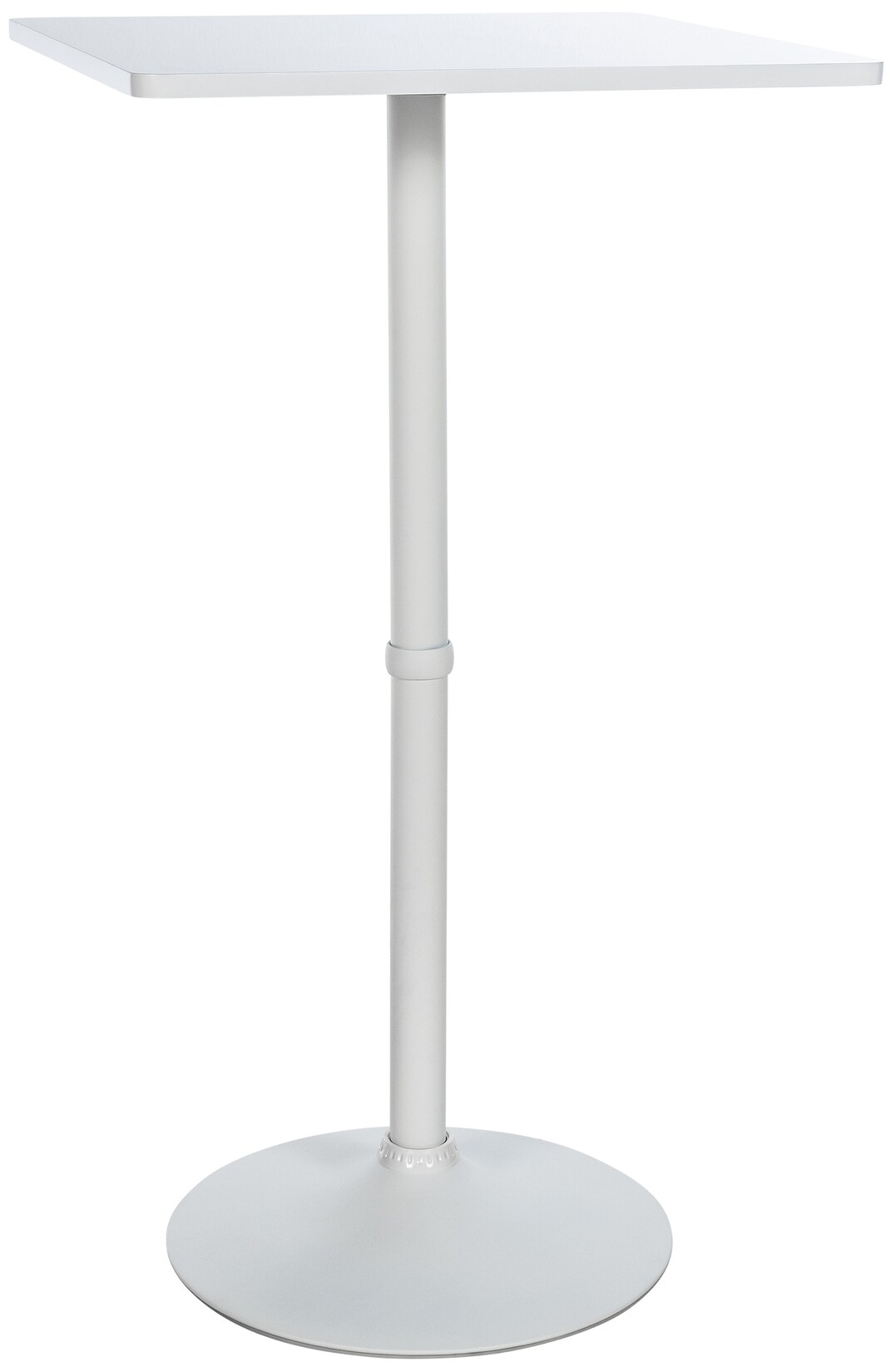CLP Stehtisch Quadratisch I Eckige Tischplatte 60 X 60 CM Stabiles Metallgestell