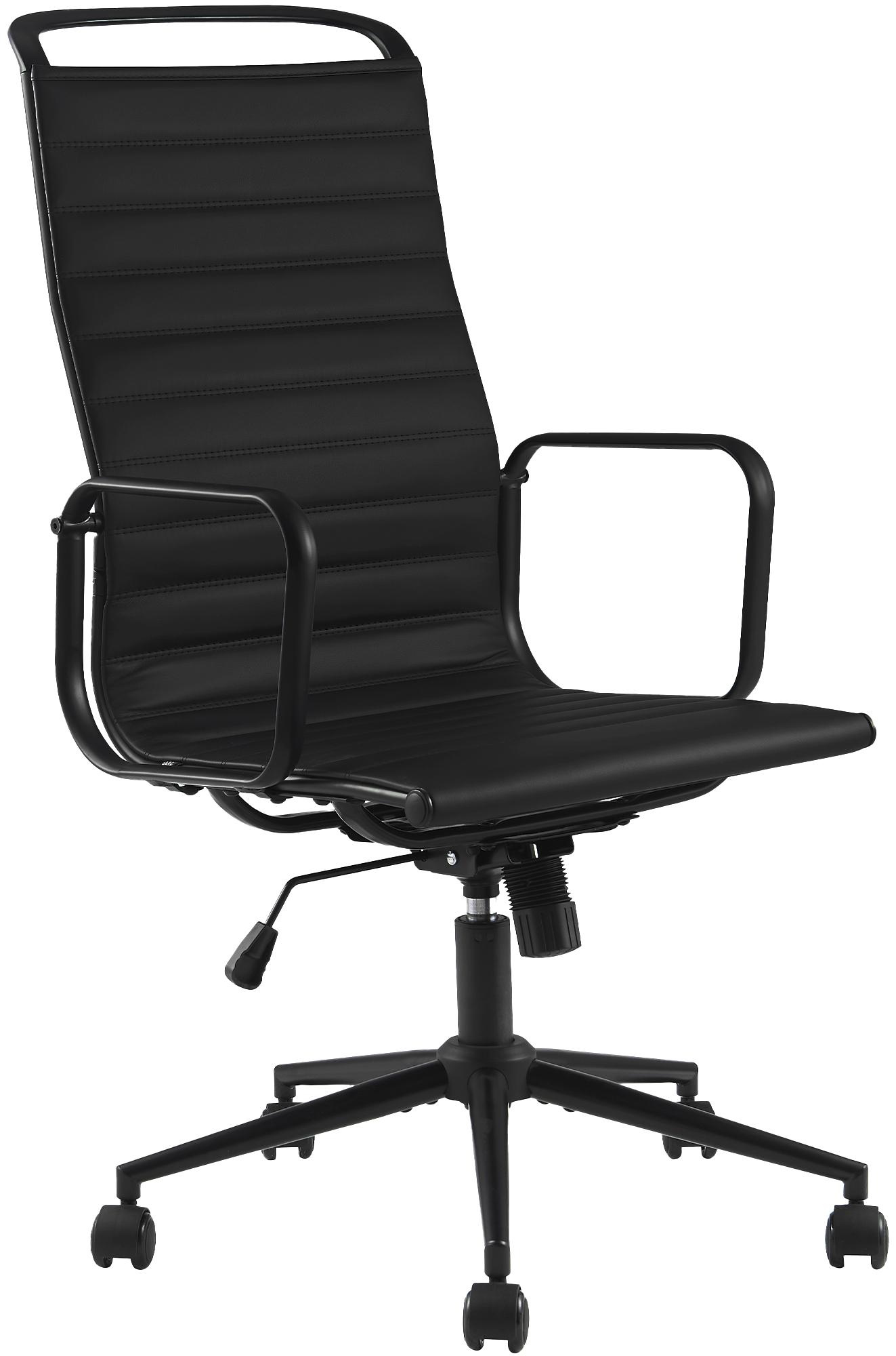 CLP B&uuml;rostuhl ergonomisch Nelson, Schreibtischstuhl mit Wippmechanismus, h&ouml;henverstellbar und drehbar, Sitzfl&auml;che aus Kunstleder - Bild 1