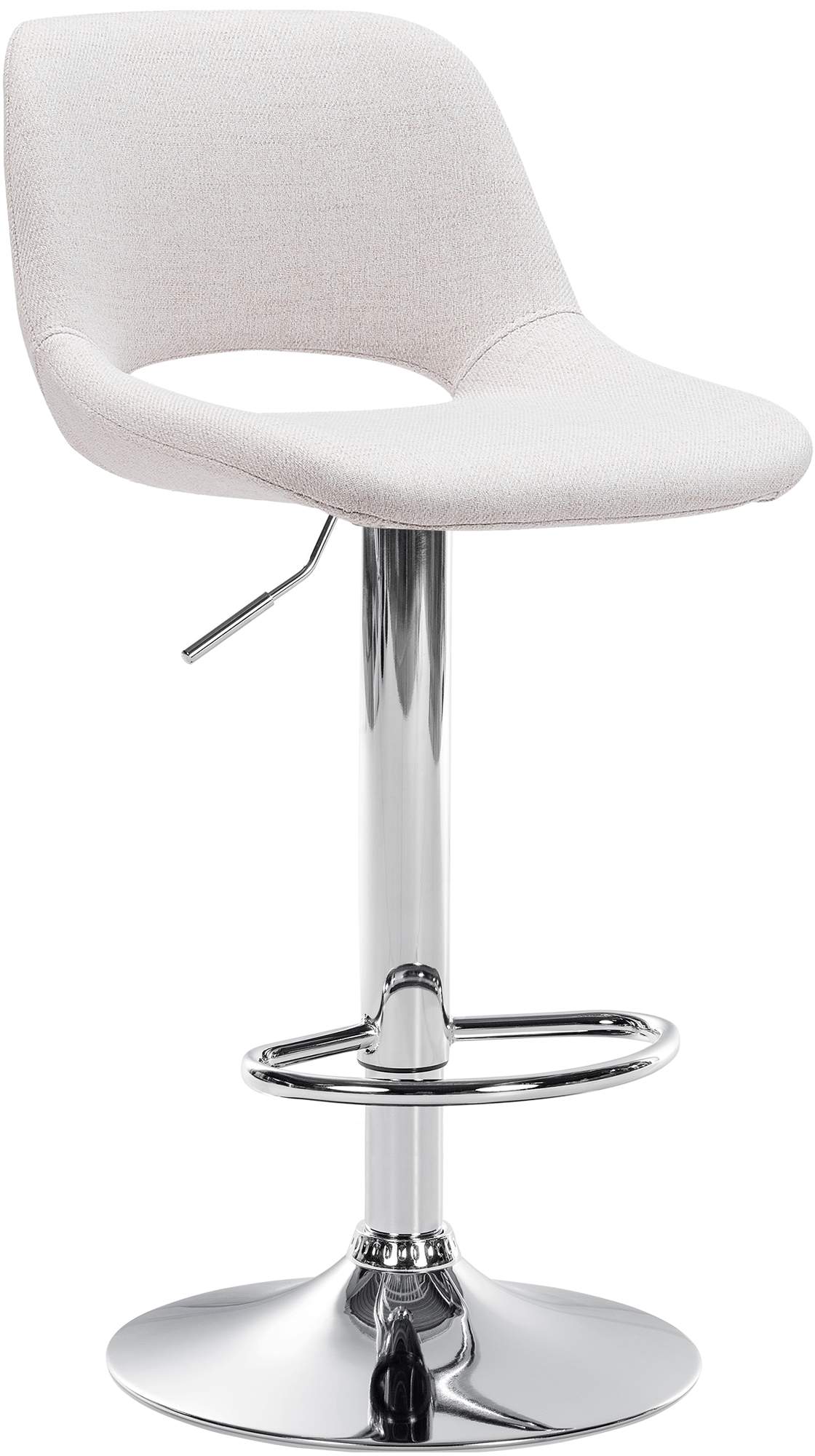 CLP Barhocker Camden I Stoff-Bezug I Drehbar - Bild 1
