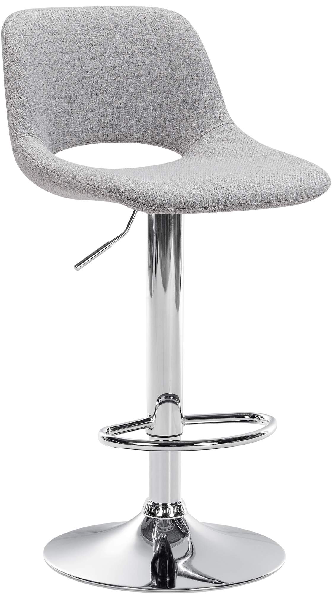 CLP Barhocker Camden I Stoff-Bezug I Drehbar - Bild 1