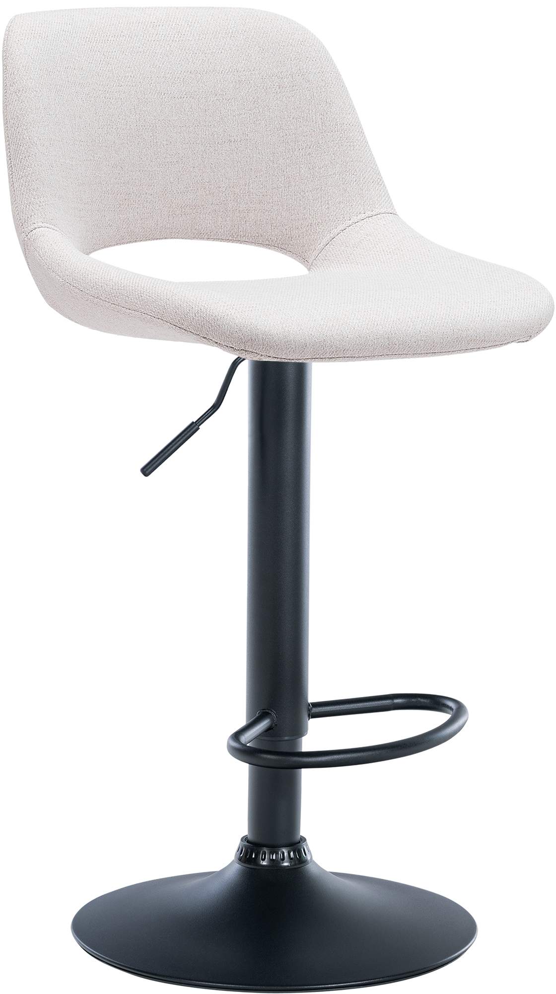 CLP Barhocker Camden I Stoff-Bezug I Drehbar - Bild 1