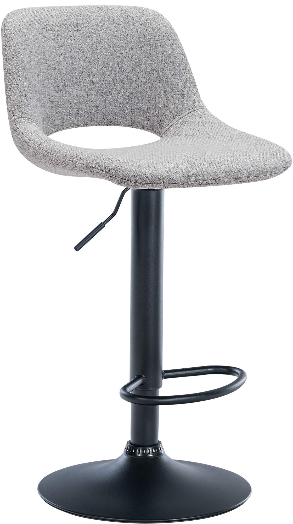 CLP Barhocker Camden I Stoff-Bezug I Drehbar - Bild 1