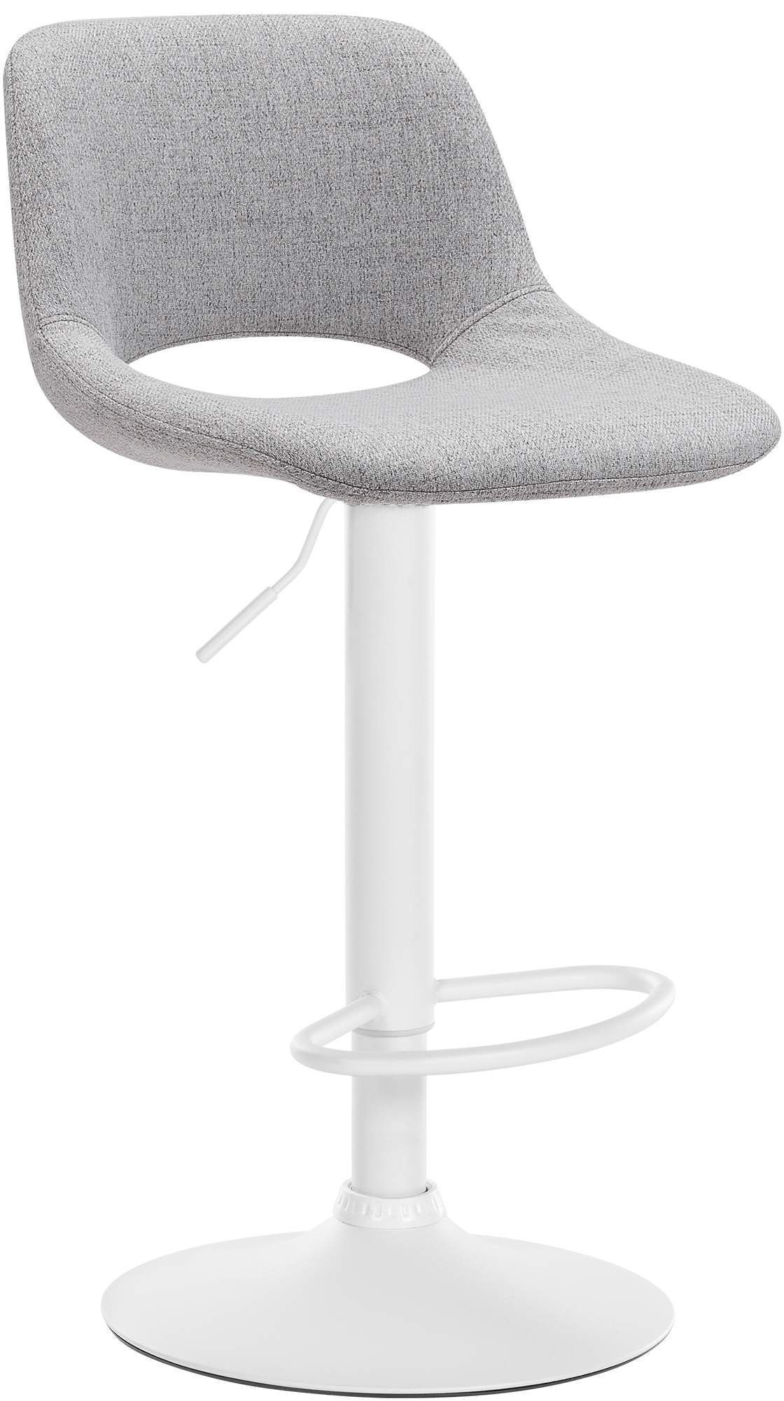 CLP Barhocker Camden I Stoff-Bezug I Drehbar - Bild 1