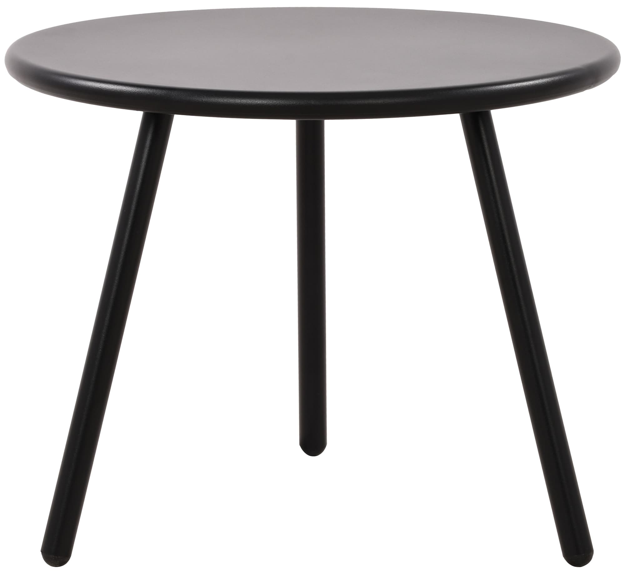 CLP Couchtisch Berea I Runder Loungetisch f&uuml;r drau&szlig;en und drinnen I Gartentisch wetterfest und UV-best&auml;ndig I Outdoor Beistelltisch - Bild 1