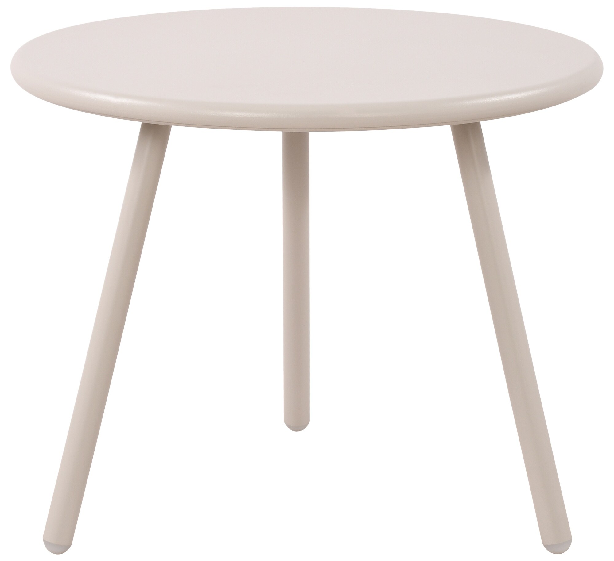 CLP Couchtisch Berea I Runder Loungetisch f&uuml;r drau&szlig;en und drinnen I Gartentisch wetterfest und UV-best&auml;ndig I Outdoor Beistelltisch - Bild 1