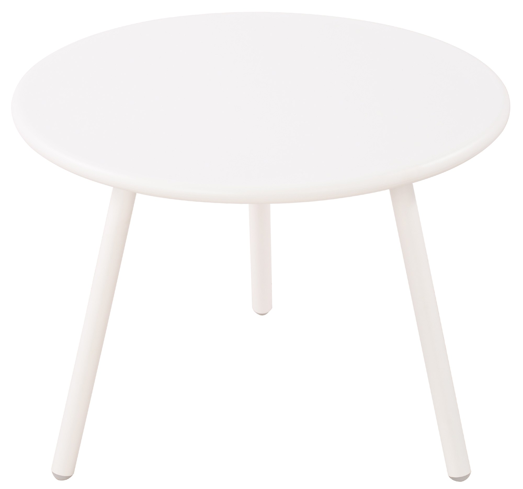 CLP Couchtisch Minot I Runder Loungetisch f&uuml;r drau&szlig;en und drinnen I Gartentisch wetterfest und UV-best&auml;ndig I Outdoor Beistelltisch - Bild 1