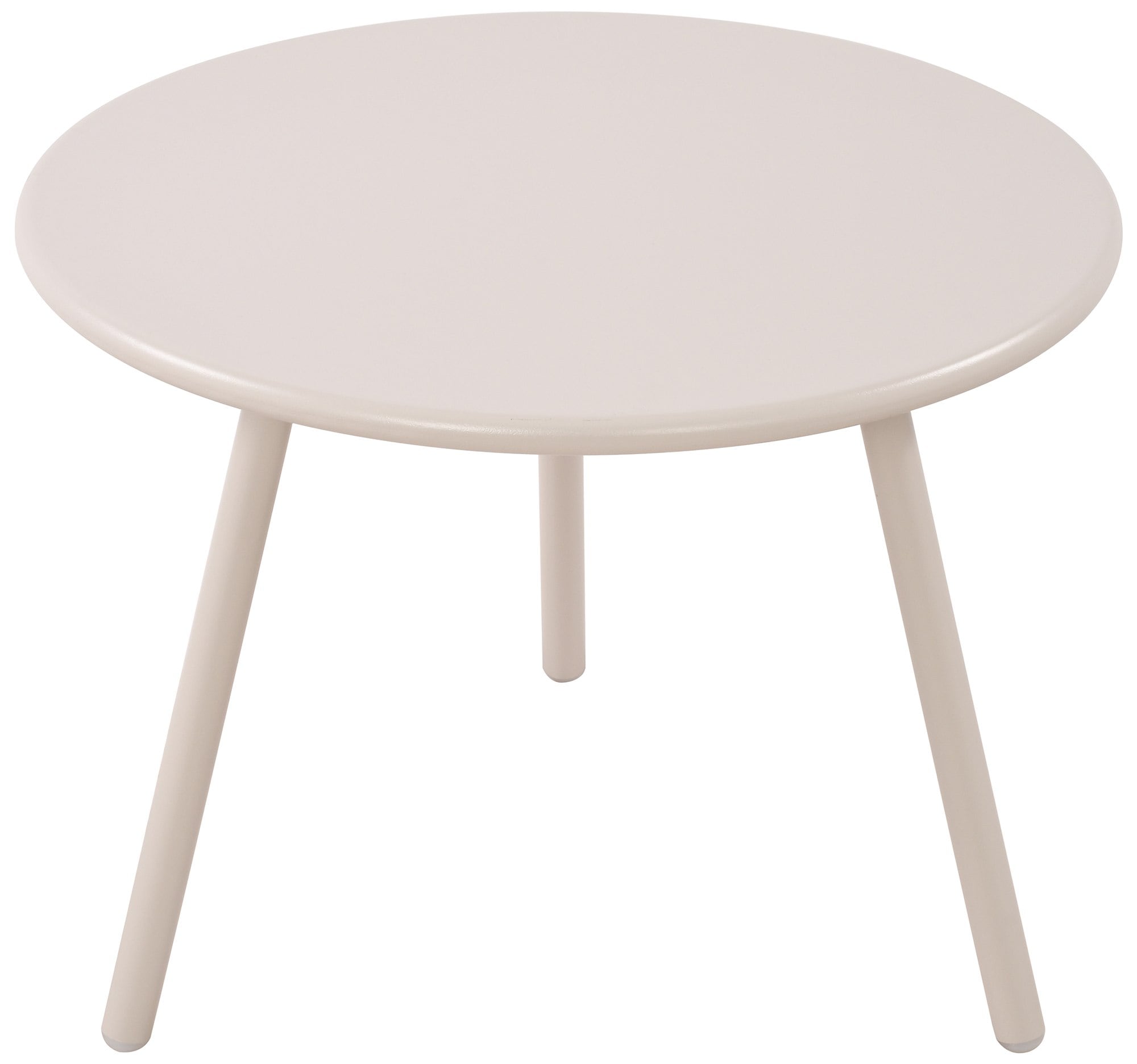 CLP Couchtisch Minot I Runder Loungetisch f&uuml;r drau&szlig;en und drinnen I Gartentisch wetterfest und UV-best&auml;ndig I Outdoor Beistelltisch - Bild 1