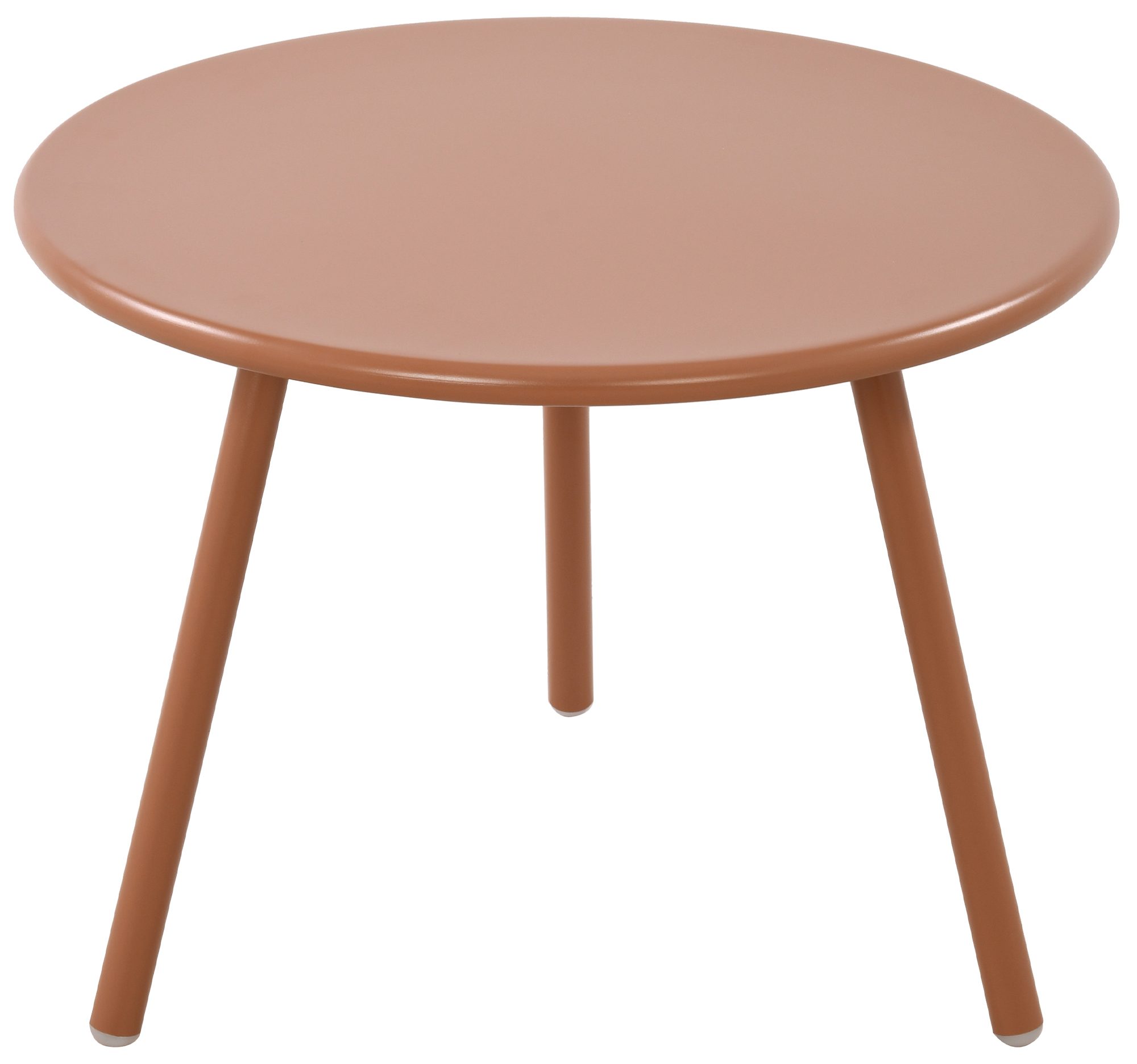 CLP Couchtisch Minot I Runder Loungetisch f&uuml;r drau&szlig;en und drinnen I Gartentisch wetterfest und UV-best&auml;ndig I Outdoor Beistelltisch - Bild 1