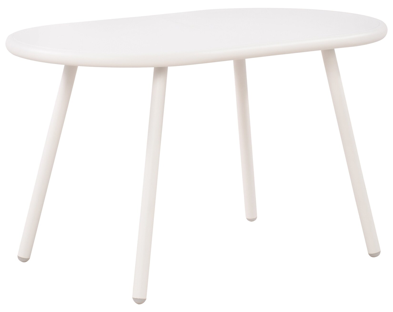 CLP Couchtisch Velva I Ovaler Loungetisch für draußen und drinnen I Gartentisch wetterfest und UV-beständig I Outdoor Beistelltisch | 04255716323233