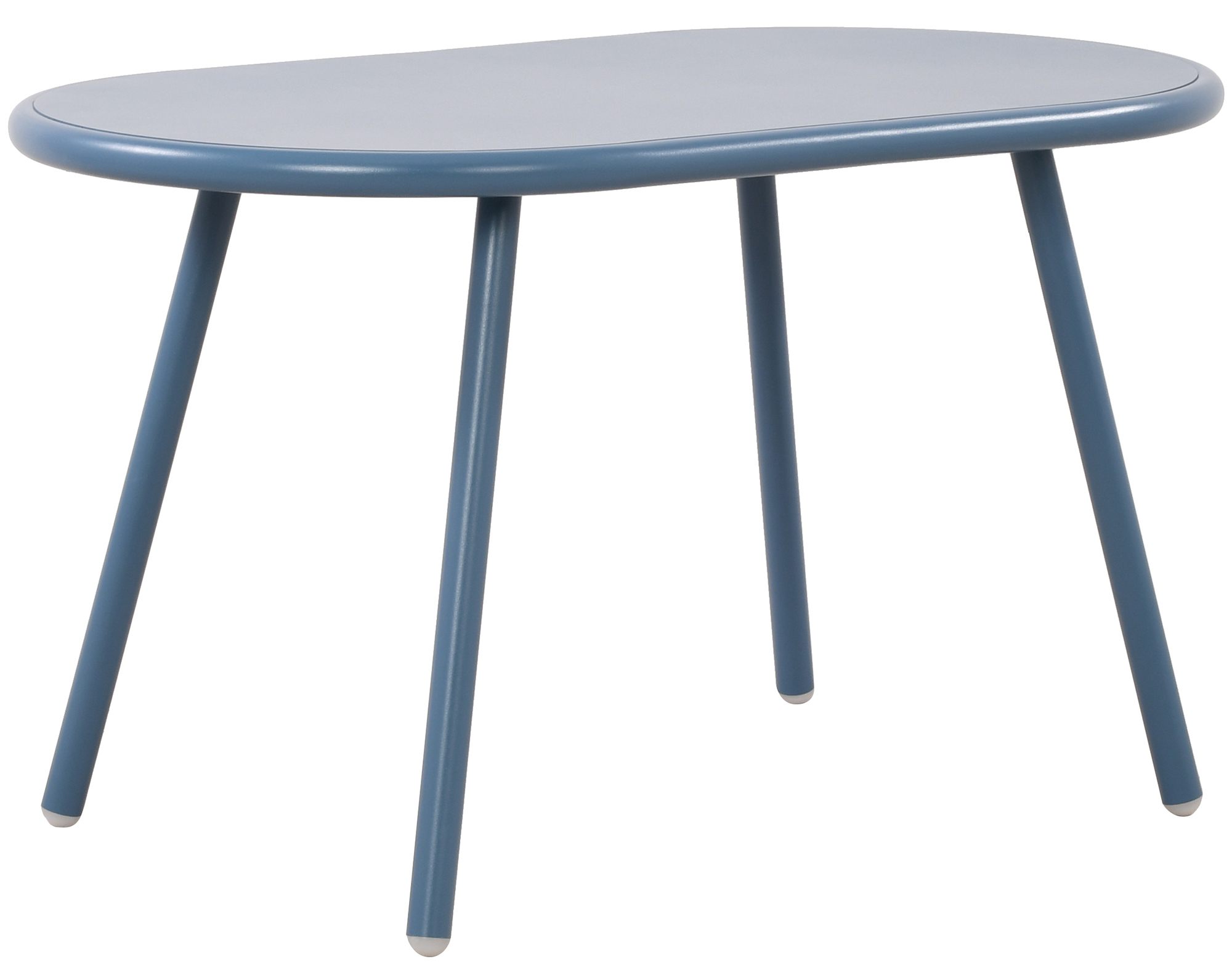 CLP Couchtisch Velva I Ovaler Loungetisch f&uuml;r drau&szlig;en und drinnen I Gartentisch wetterfest und UV-best&auml;ndig I Outdoor Beistelltisch - Bild 1