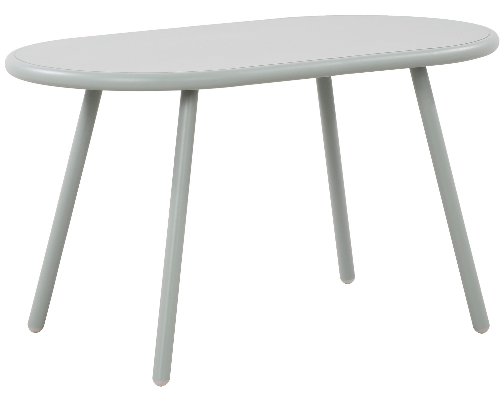 CLP Couchtisch Velva I Ovaler Loungetisch f&uuml;r drau&szlig;en und drinnen I Gartentisch wetterfest und UV-best&auml;ndig I Outdoor Beistelltisch - Bild 1