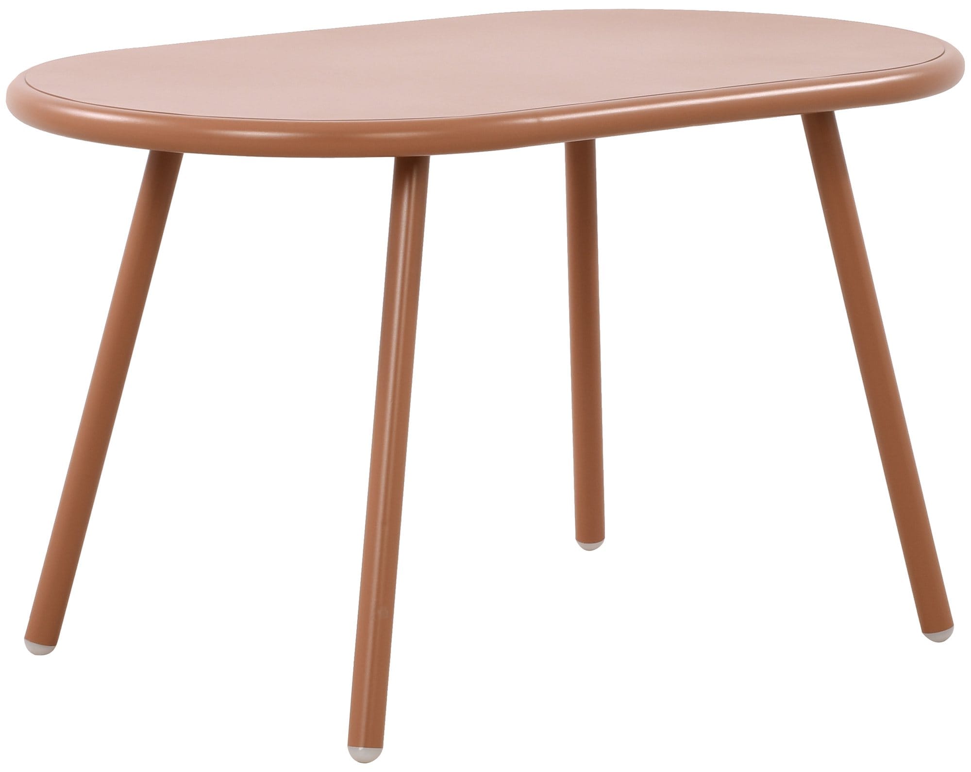 CLP Couchtisch Velva I Ovaler Loungetisch f&uuml;r drau&szlig;en und drinnen I Gartentisch wetterfest und UV-best&auml;ndig I Outdoor Beistelltisch - Bild 1