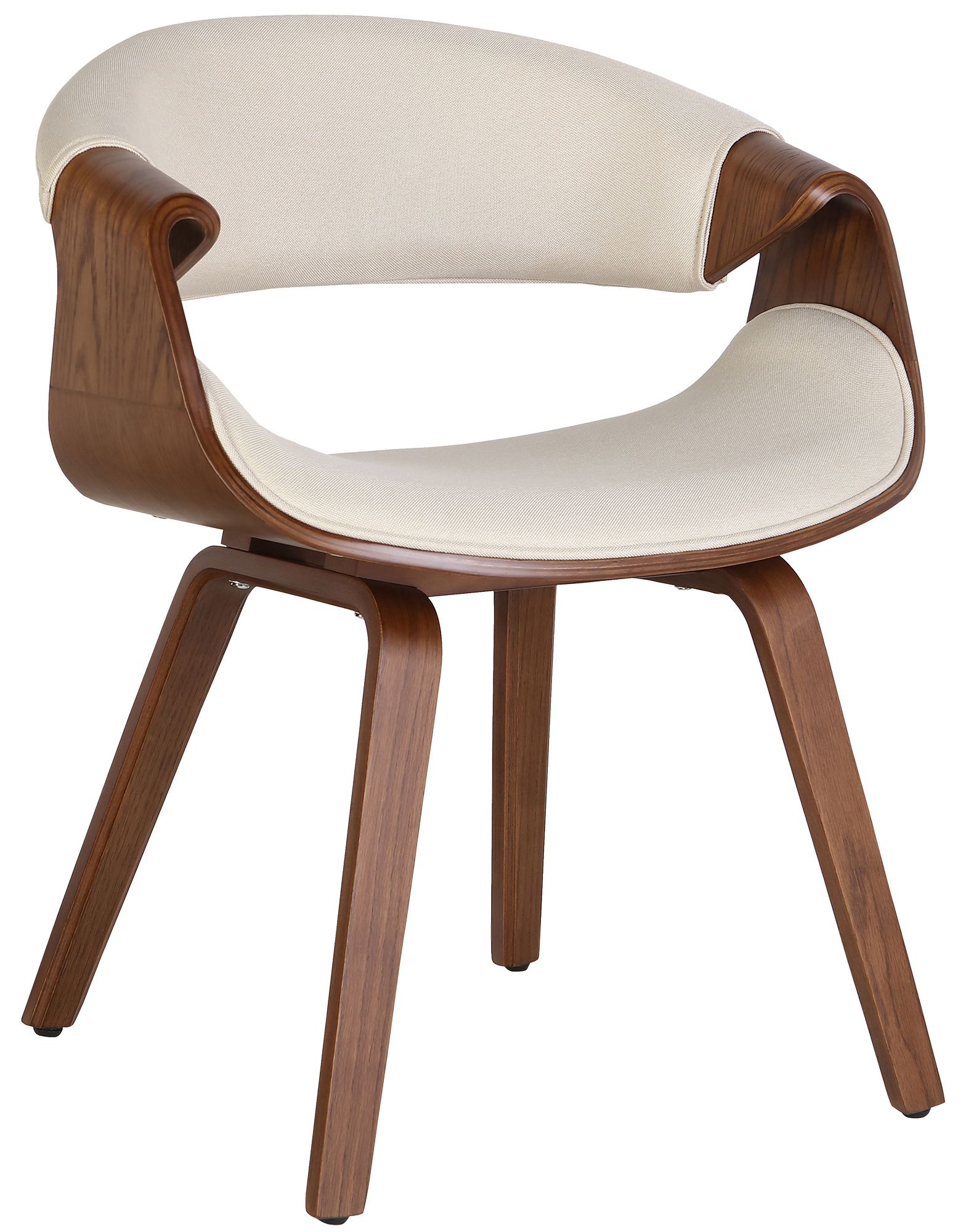 CLP Esszimmerstuhl Foley I Mit Armlehne Und Holzgestell I K&uuml;chenstuhl Und Wohnzimmerstuhl - Bild 1