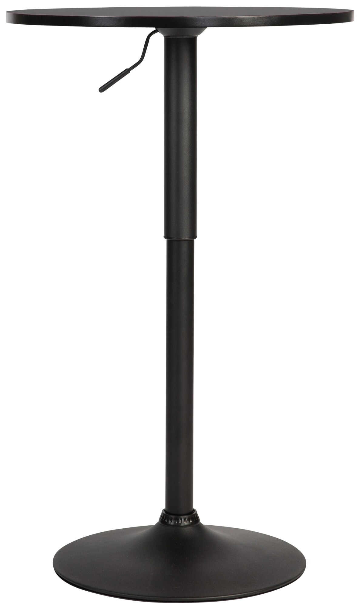 CLP Stehtisch Lamoni h&ouml;henverstellbar drehbar mit Metallgestell I Bistrotisch f&uuml;r Bar & Events I Tischplatte &Oslash; 60 cm I Ideal mit Hussen & Deko - Bild 1