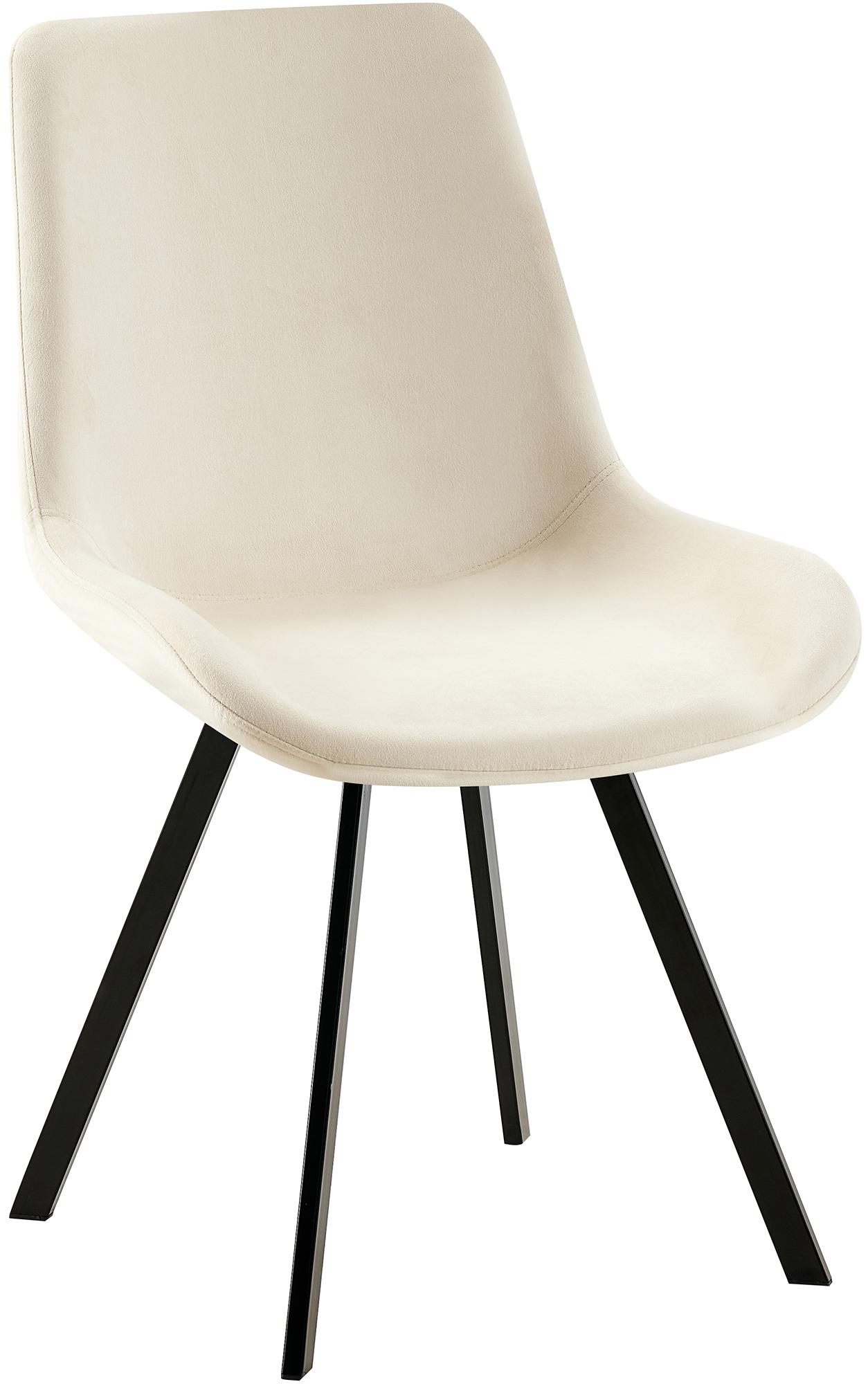 CLP Esszimmerstuhl Lewes mit Samtbezug I 360 Grad drehbarer Polsterstuhl I K&uuml;chenstuhl mit R&uuml;ckenlehne - Bild 1