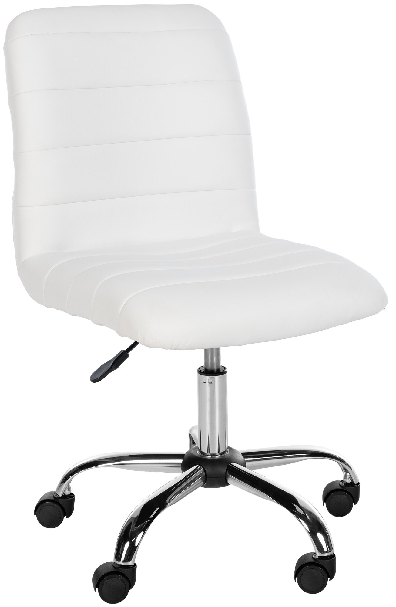 CLP B&uuml;rostuhl Redding Kunstlederbezug I Arbeitsstuhl mit R&uuml;ckenlehne I Drehstuhl h&ouml;henverstellbar I Arbeitshocker bis 150 kg belastbar - Bild 1