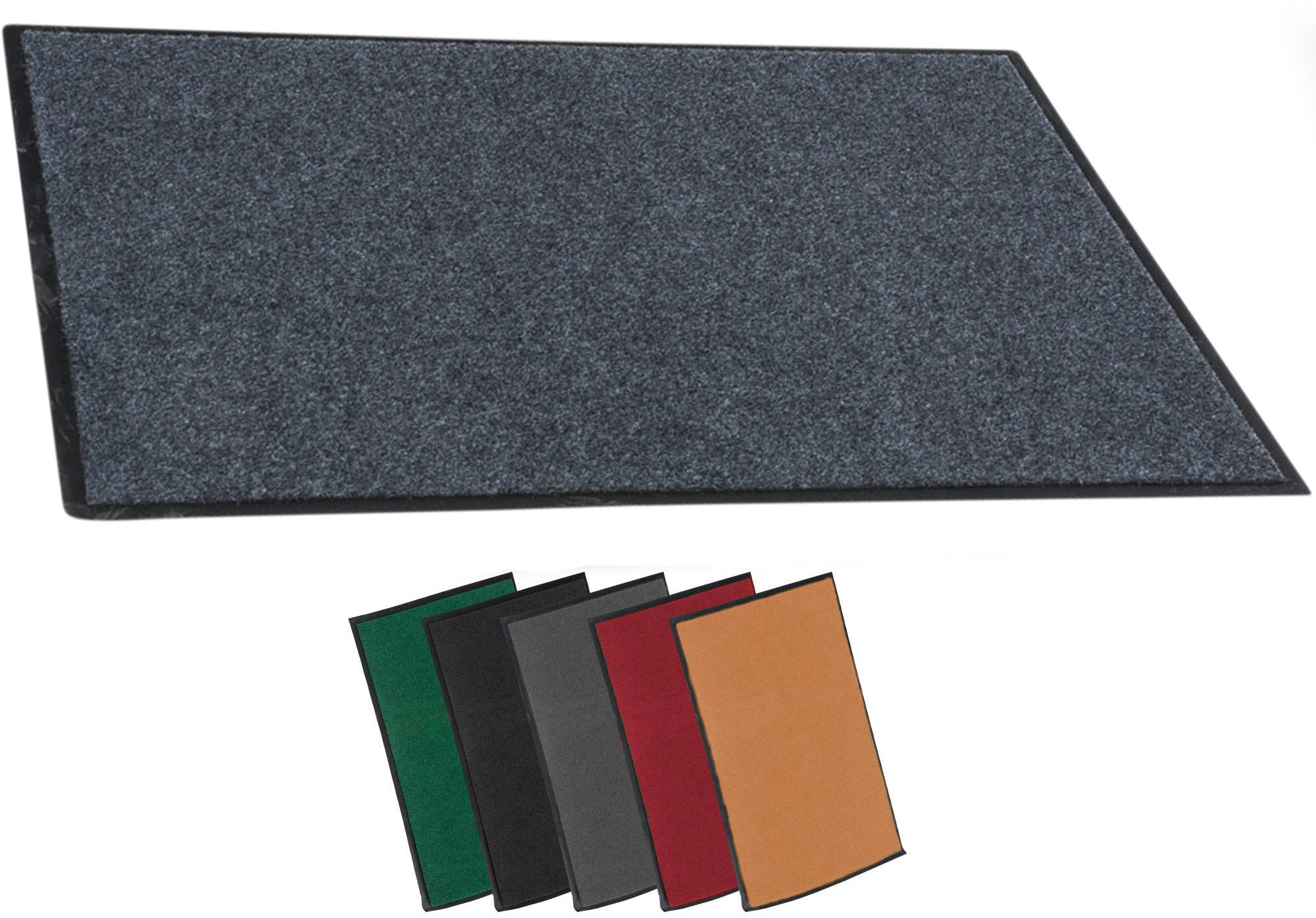 CLP Fu&szlig;matte f&uuml;r innen und au&szlig;en I Rutschfeste T&uuml;rmatte I Schmutzfangmatte f&uuml;r Eingang - Bild 1