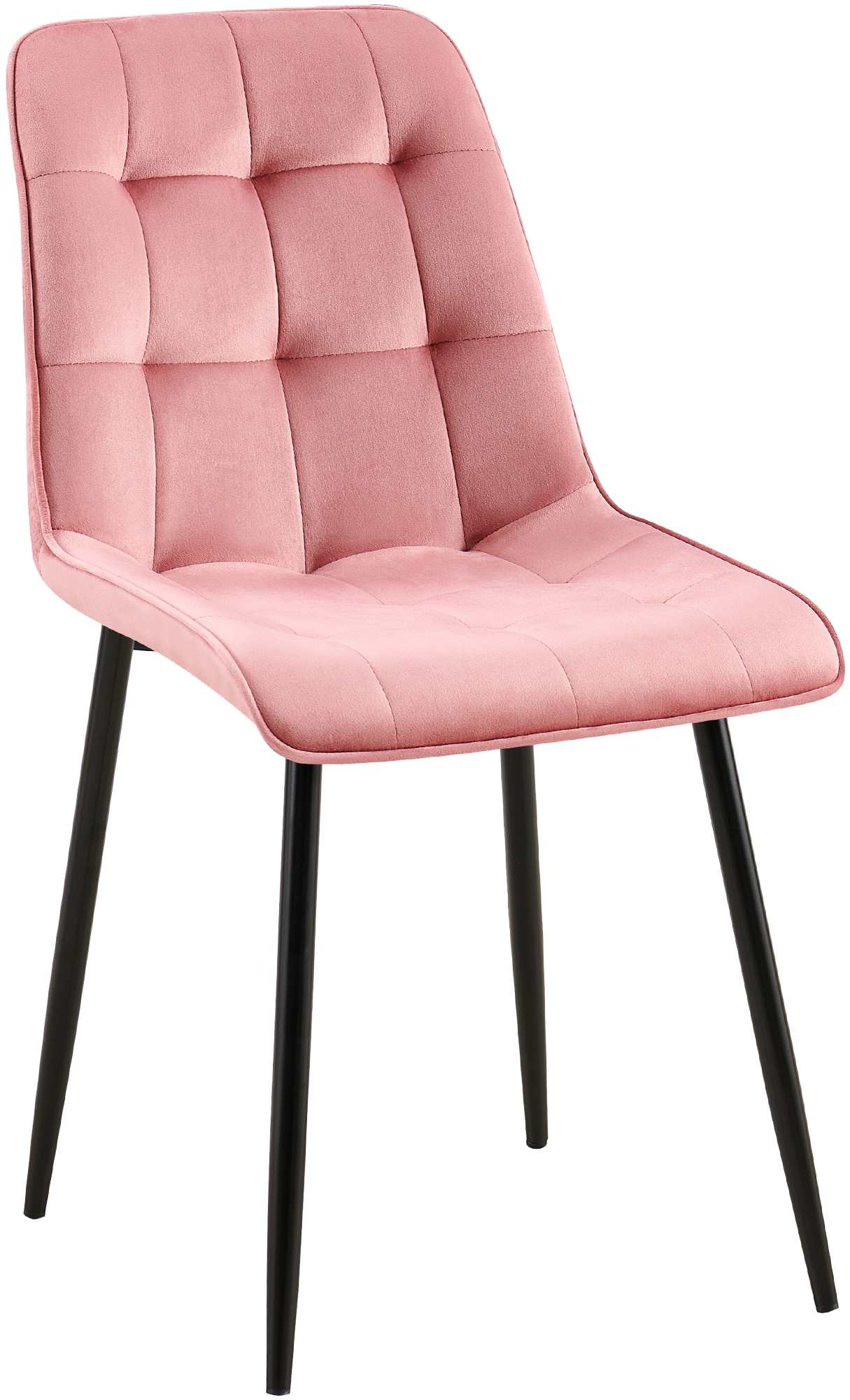 CLP Esszimmerstuhl Gifford I Polsterstuhl mit Samtbezug I K&uuml;chenstuhl mit R&uuml;ckenlehne - Bild 1