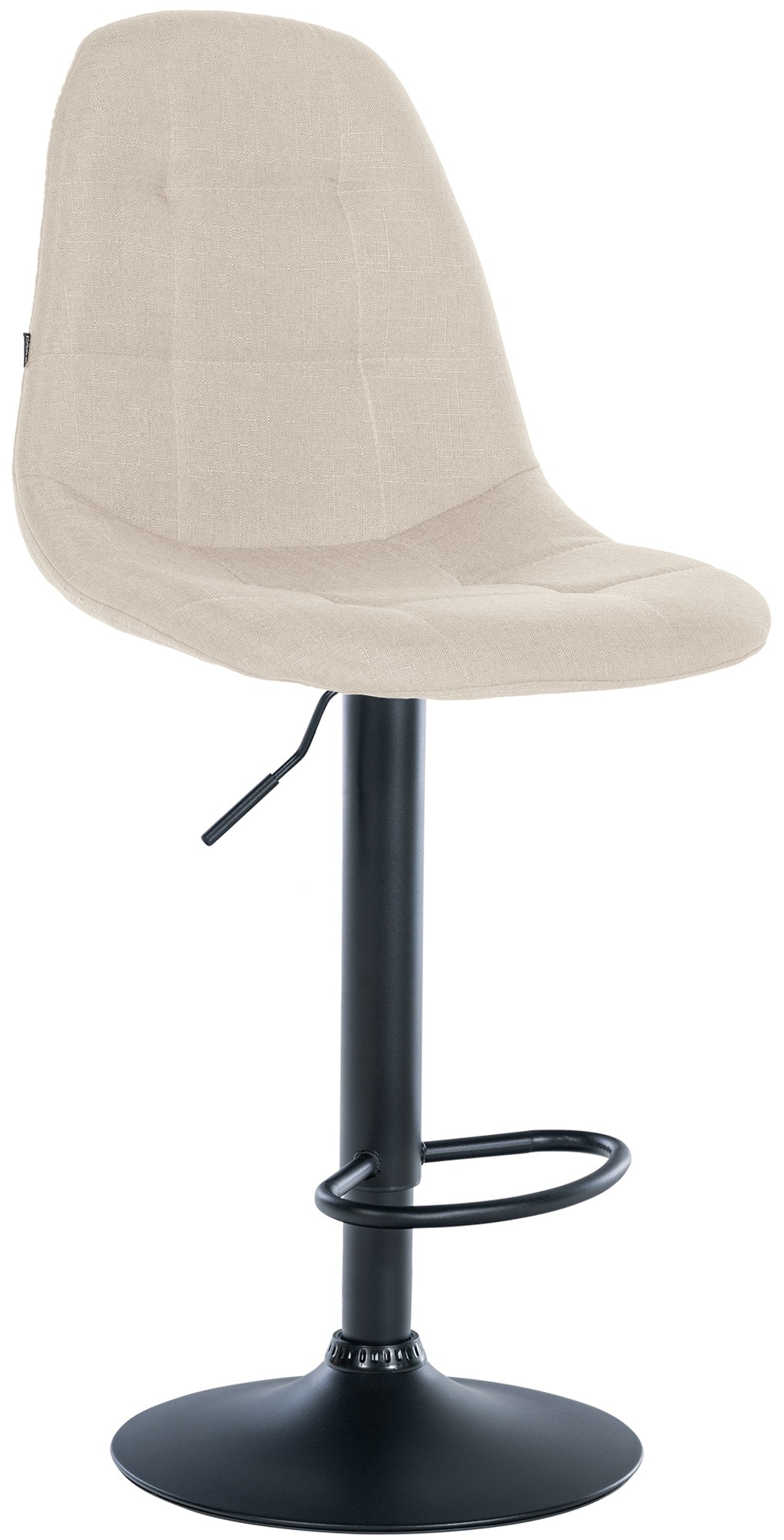 CLP Barhocker Elmore I Mit Stoff-Bezug - Bild 1