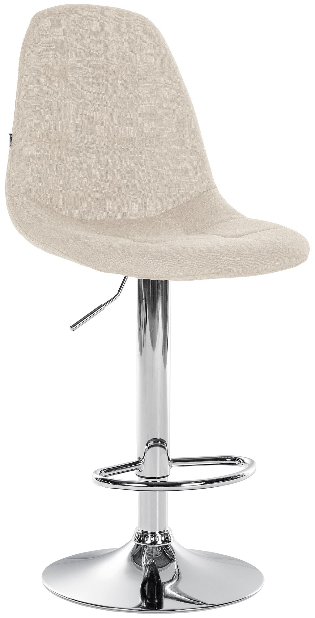CLP Barhocker Elmore I Mit Stoff-Bezug - Bild 1
