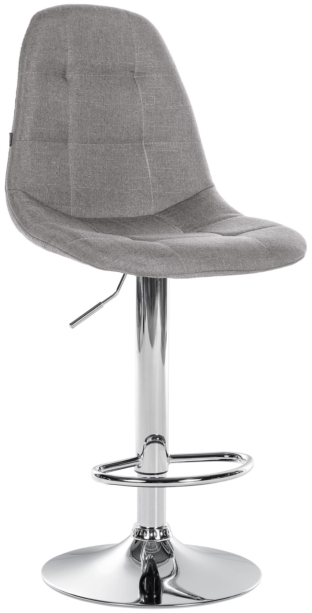 CLP Barhocker Elmore I Mit Stoff-Bezug - Bild 1