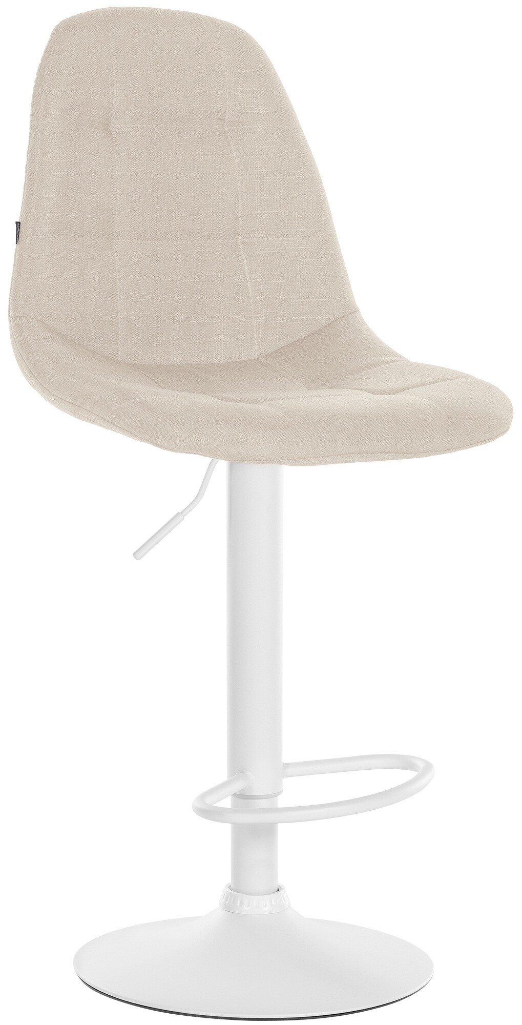 CLP Barhocker Elmore I Mit Stoff-Bezug - Bild 1
