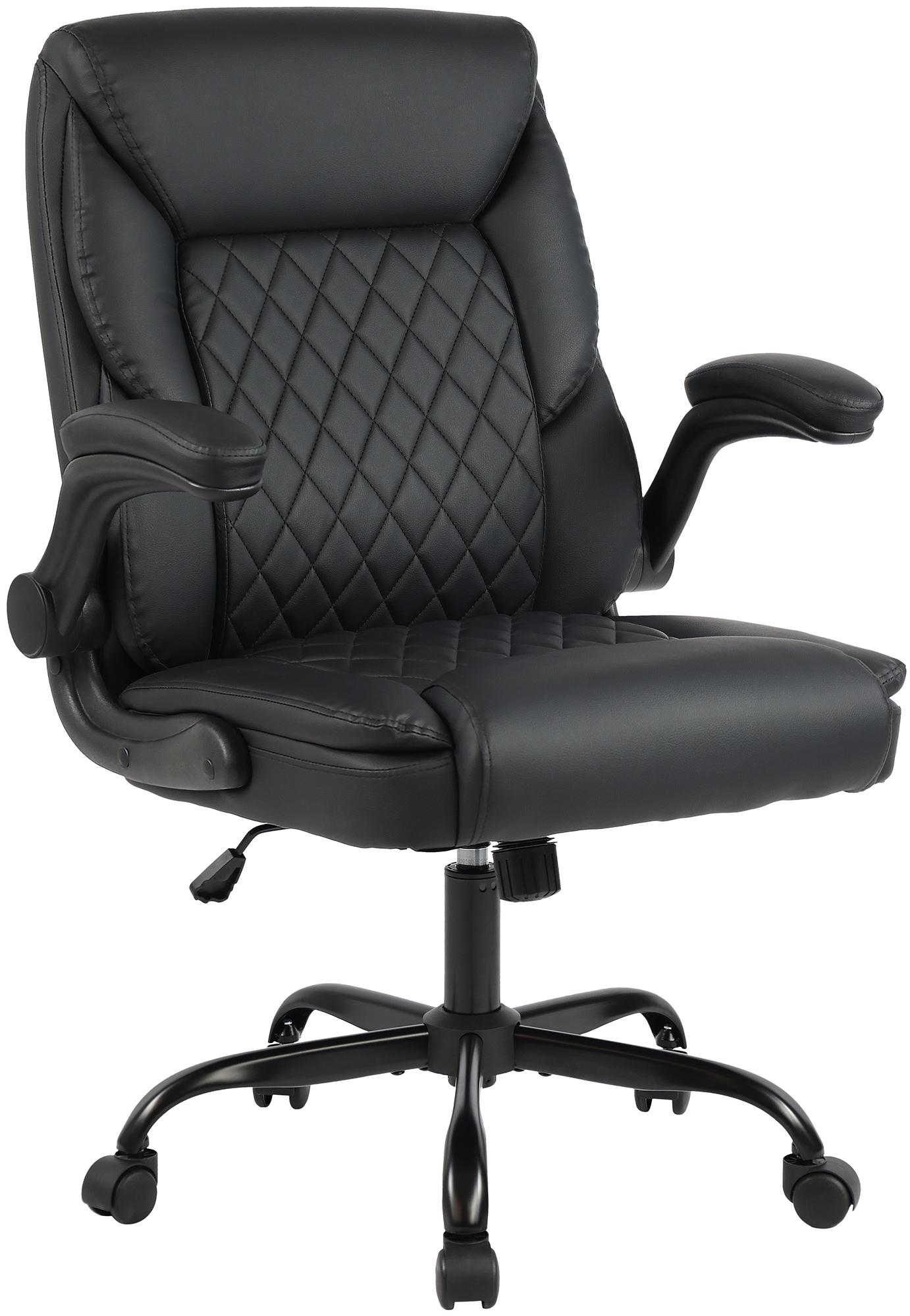 CLP B&uuml;rostuhl ergonomisch Medfield, Schreibtischstuhl h&ouml;henverstellbar drehbar, mit hochklappbaren Armlehnen, bis 150 kg belastbar - Bild 1