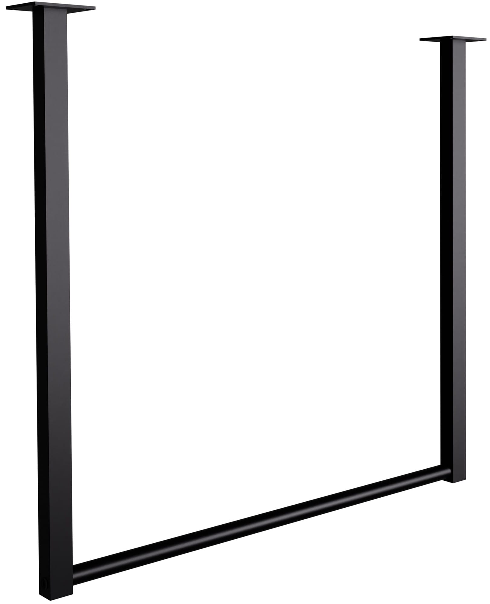 CLP Kleiderstange Fenton I Kleiderst&auml;nder f&uuml;r Deckenmontage I Garderobenstange aus Metall I f&uuml;r Flur, Garderobe und Schlafzimmer - Bild 1