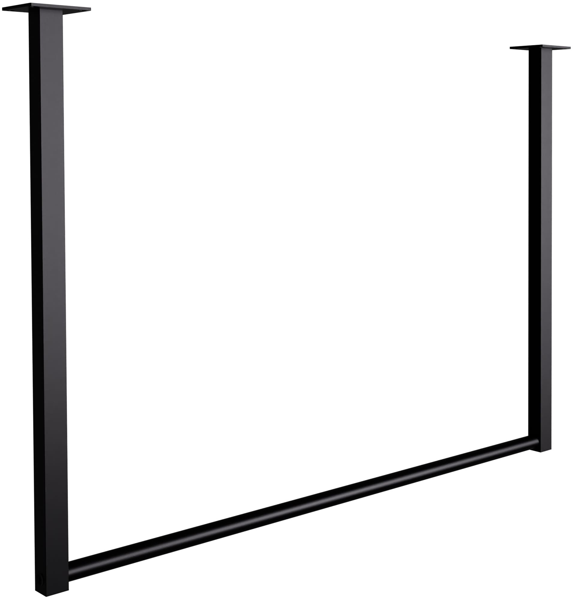 CLP Kleiderstange Fenton I Kleiderst&auml;nder f&uuml;r Deckenmontage I Garderobenstange aus Metall I f&uuml;r Flur, Garderobe und Schlafzimmer - Bild 1