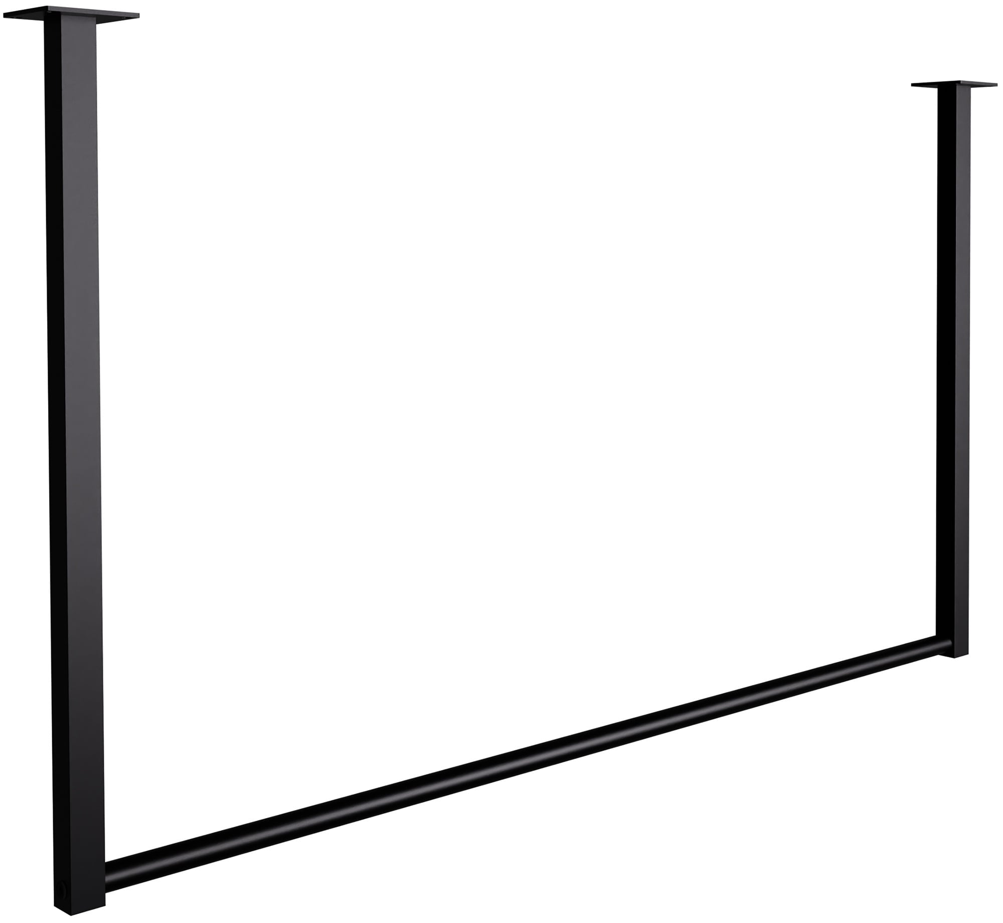 CLP Kleiderstange Fenton I Kleiderst&auml;nder f&uuml;r Deckenmontage I Garderobenstange aus Metall I f&uuml;r Flur, Garderobe und Schlafzimmer - Bild 1