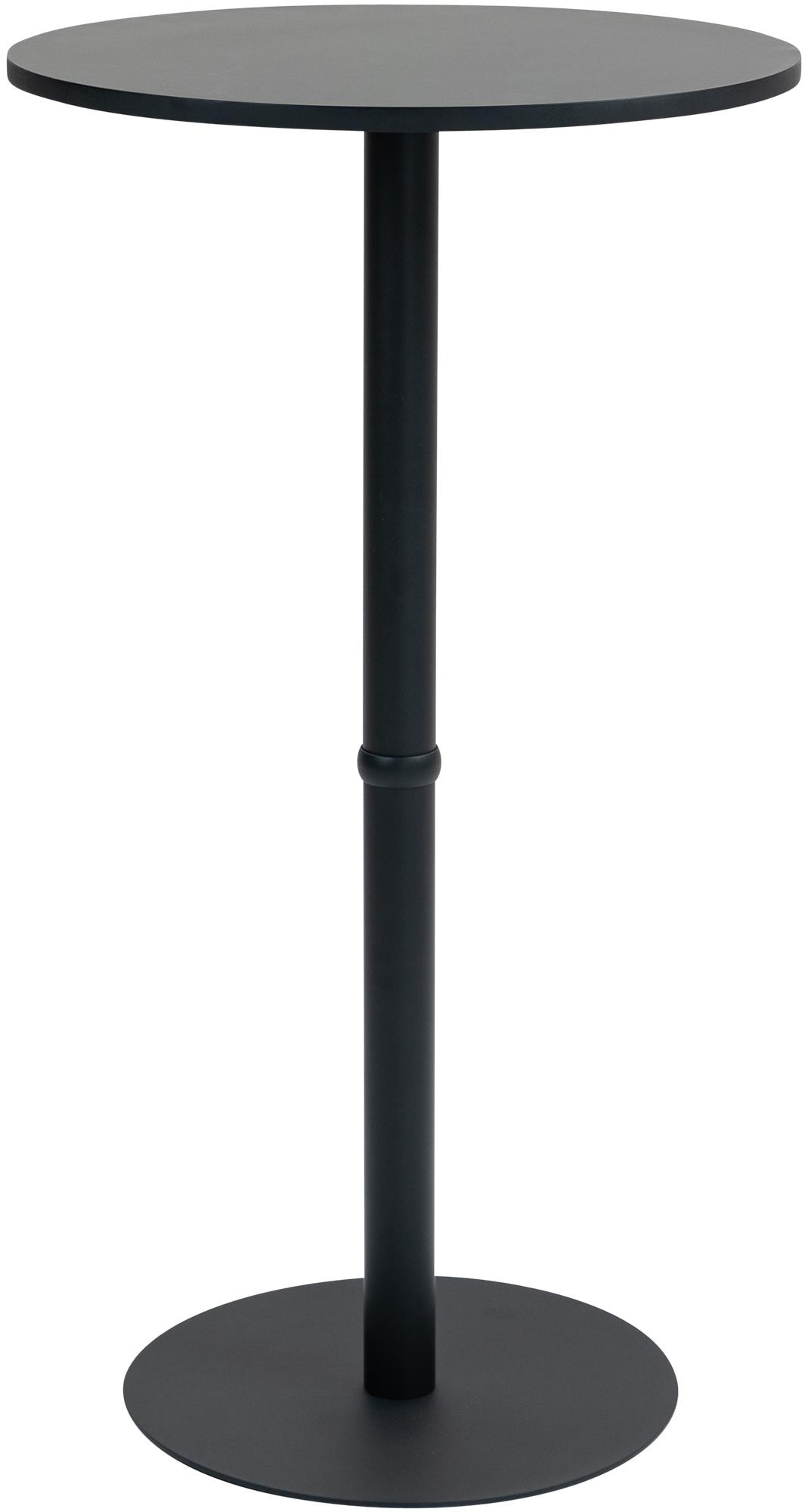 CLP Stehtisch Hereford rund I Metalltisch mit runder Tischplatte aus Holz I Standsicherer Bistrotisch - Bild 1