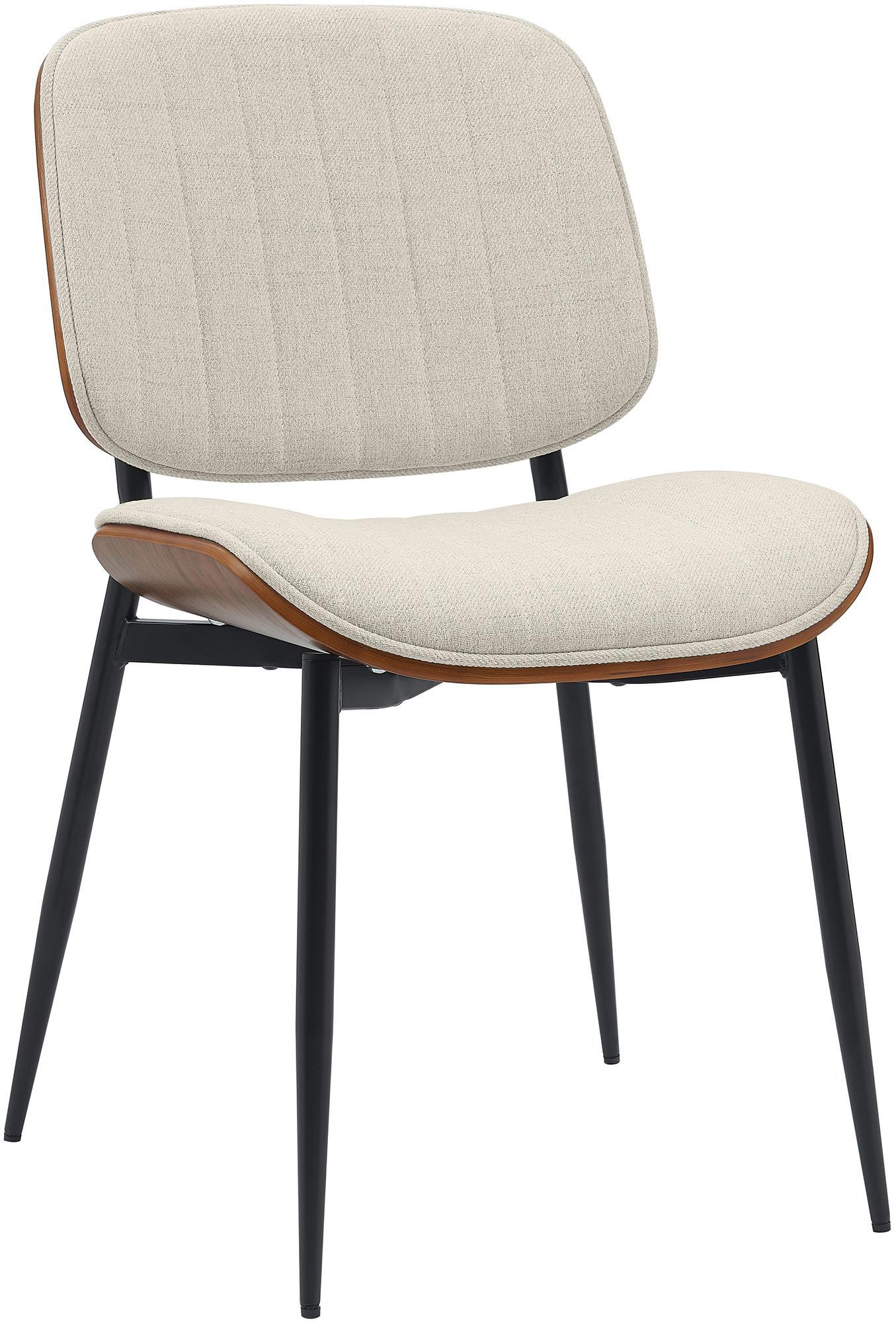 CLP Esszimmerstuhl Tiffin I Polsterstuhl mit Bugholz I K&uuml;chenstuhl mit R&uuml;ckenlehne I gepolsterter Wartestuhl - Bild 1