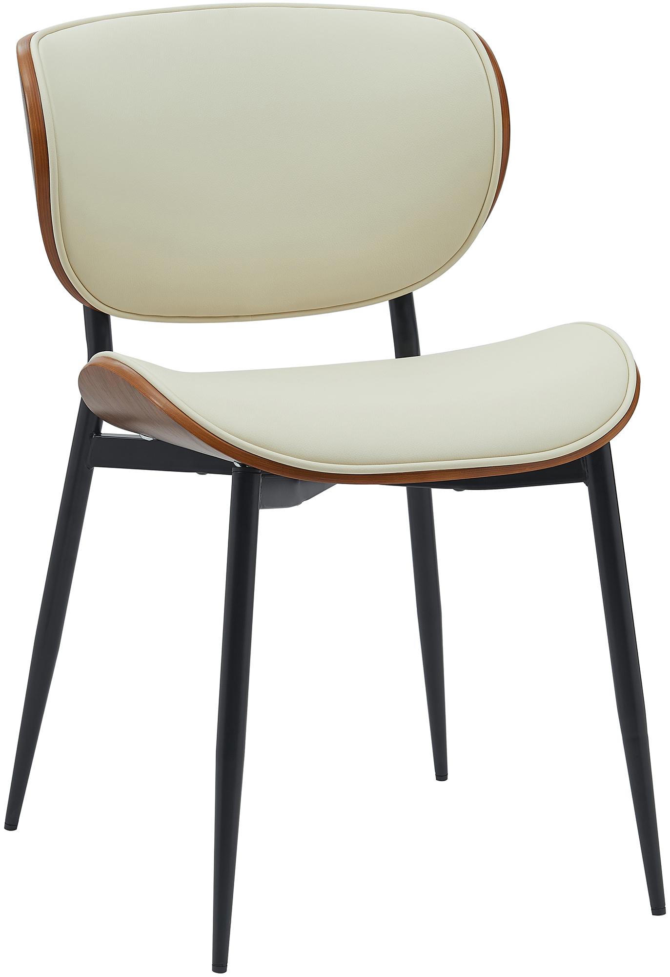 CLP Stuhl Enid mit R&uuml;ckenlehne und Polsterung I Sessel mit Kunstleder- oder Stoffbezug I Komfortabler Esszimmerstuhl - Bild 1