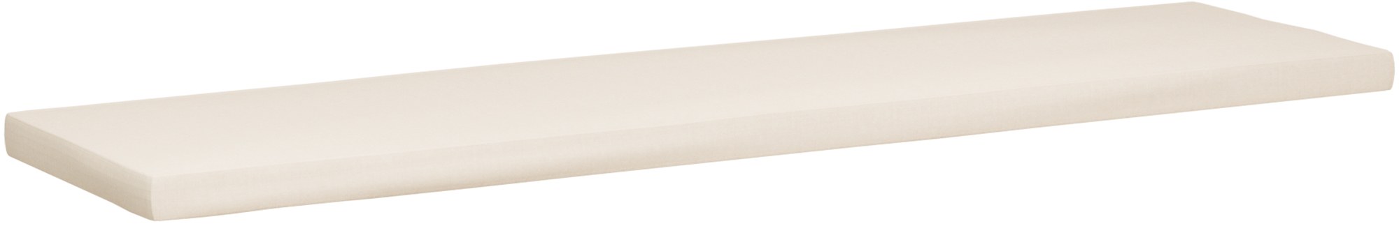 CLP Sitzkissen outdoor 8 cm dick, f&uuml;r Gartenbank mit Rei&szlig;verschluss, wetterfest und waschbar, Schaumstoffpolster, 600D Oxford-Gewebe - Bild 1