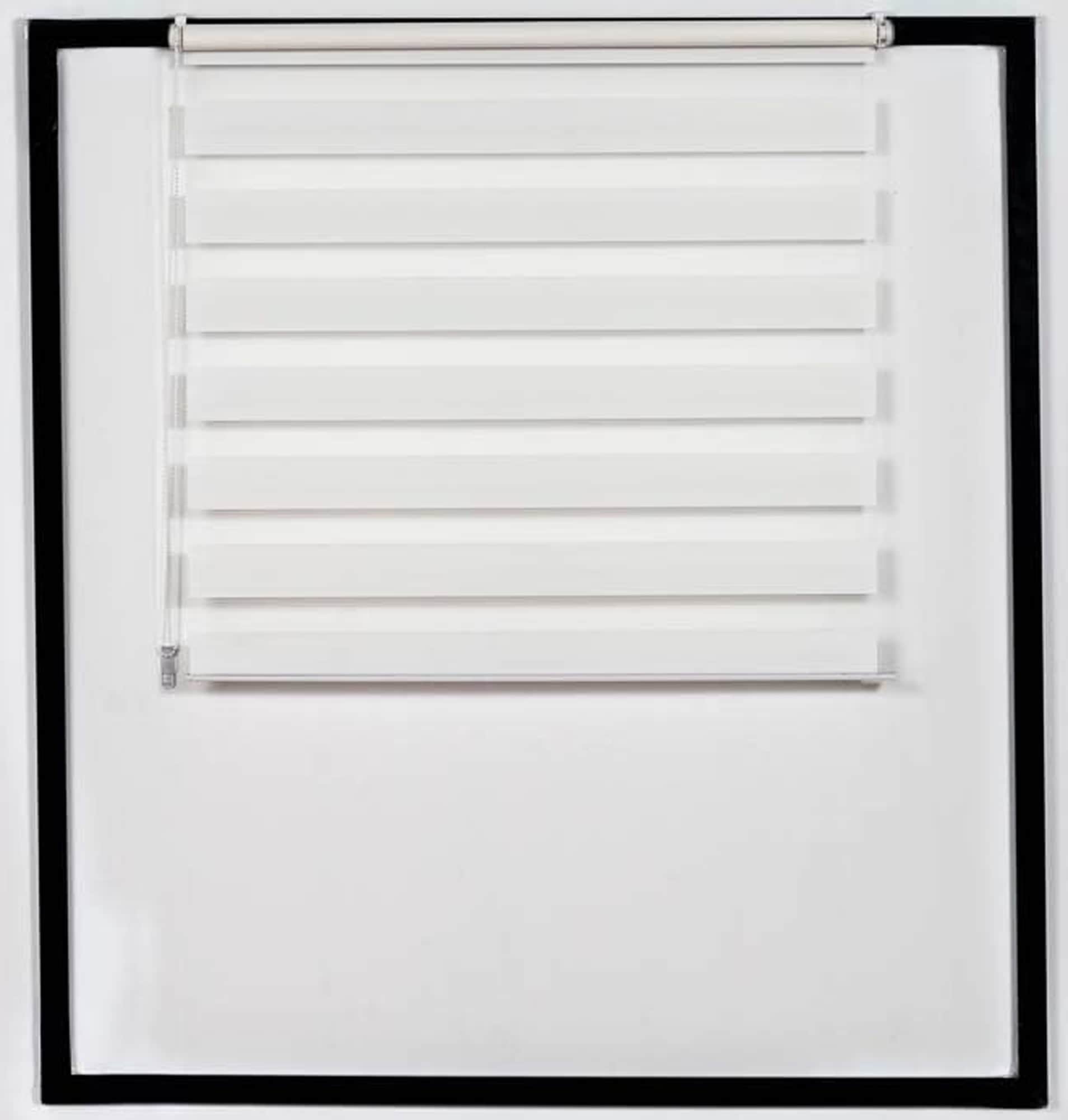 CLP Doppelrollo mit Klemmfix Fixierung ohne Bohren I Duo Fenster-Rollo mit Klemmtr&auml;ger in verschiedenen Farben und Gr&ouml;&szlig;en - Bild 1