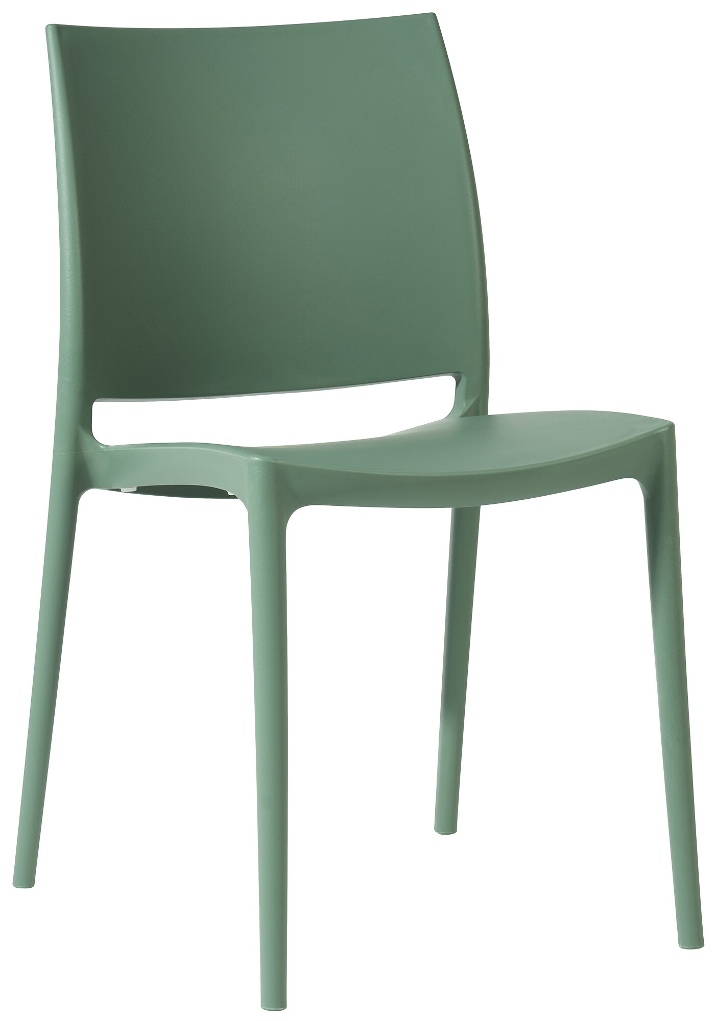 CLP Gartenstuhl Meton, Pflegeleichter Stapelstuhl aus Kunststoff, wetterfest und UV-best&auml;ndig, belastbar bis 150 kg - Bild 1