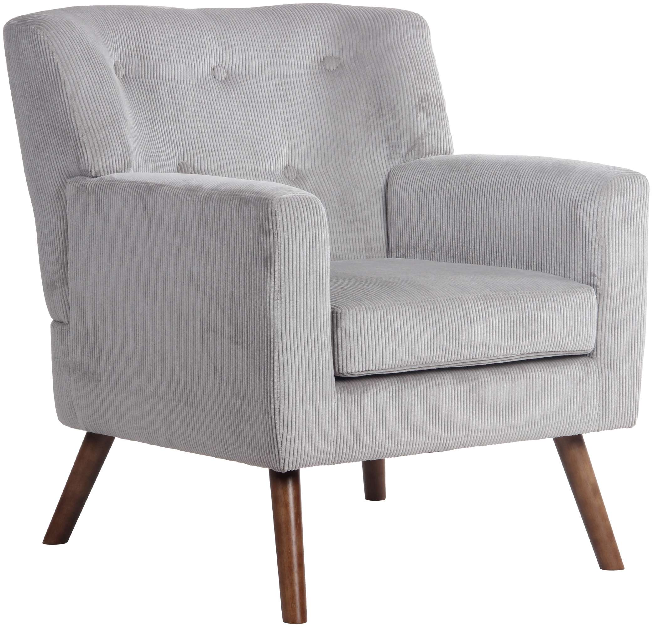 CLP Sessel Kioni mit Cordbezug, Polstersessel mit Armlehnen, Ohrensessel bis 150 kg, Relaxsessel, Fernsehsessel, Wohnzimmer - Bild 1