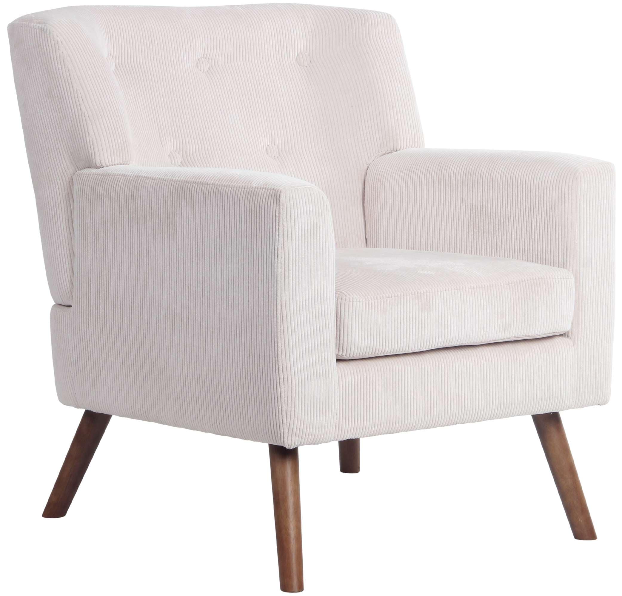 CLP Sessel gepolstert mit Cordbezug Kioni, Polstersessel mit Armlehnen, Ohrensessel bis 150 kg, Relaxsessel und Fernsehsessel f&uuml;r Wohnzimmer - Bild 1