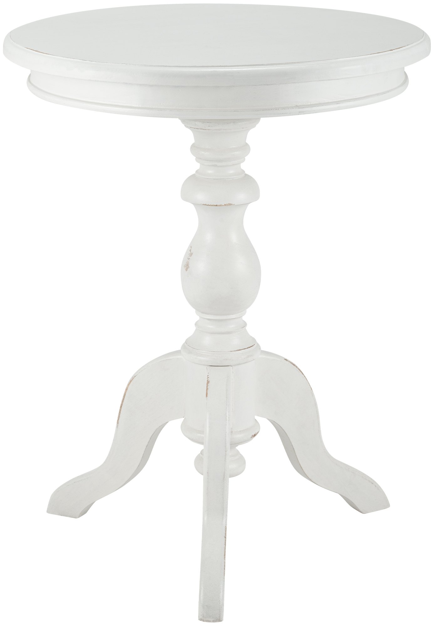 CLP Beistelltisch Wiva rund Holz, Holztisch 50cm Durchmesser f&uuml;r Wohnzimmer und Esszimmer, aus hochwertigem Mindiholz - Bild 1