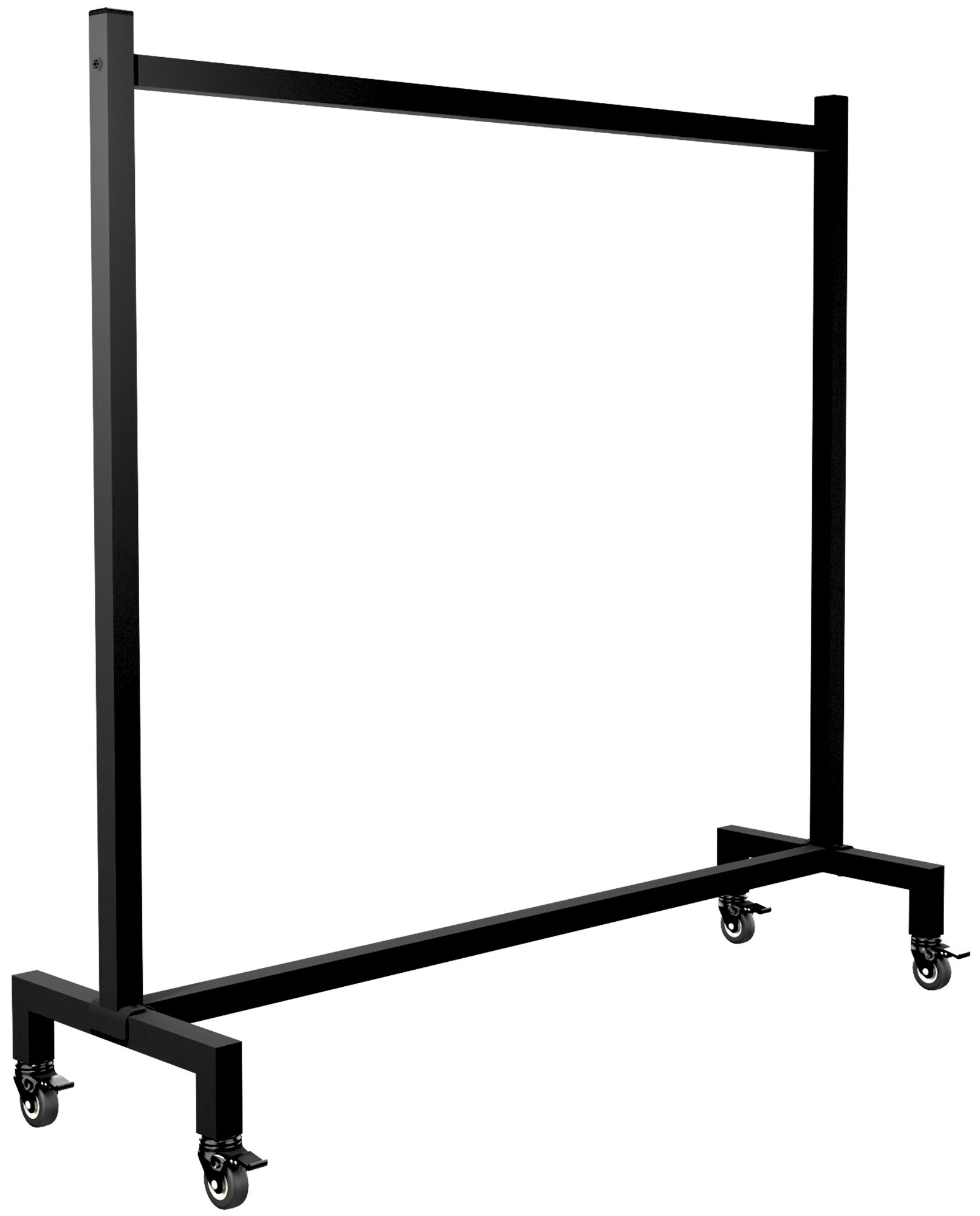 CLP Kleiderst&auml;nder auf Rollen Gisborne, stabiler Garderobenst&auml;nder mit Stahl-Gummir&auml;dern, ideal f&uuml;r Flur oder Schlafzimmer - Bild 1