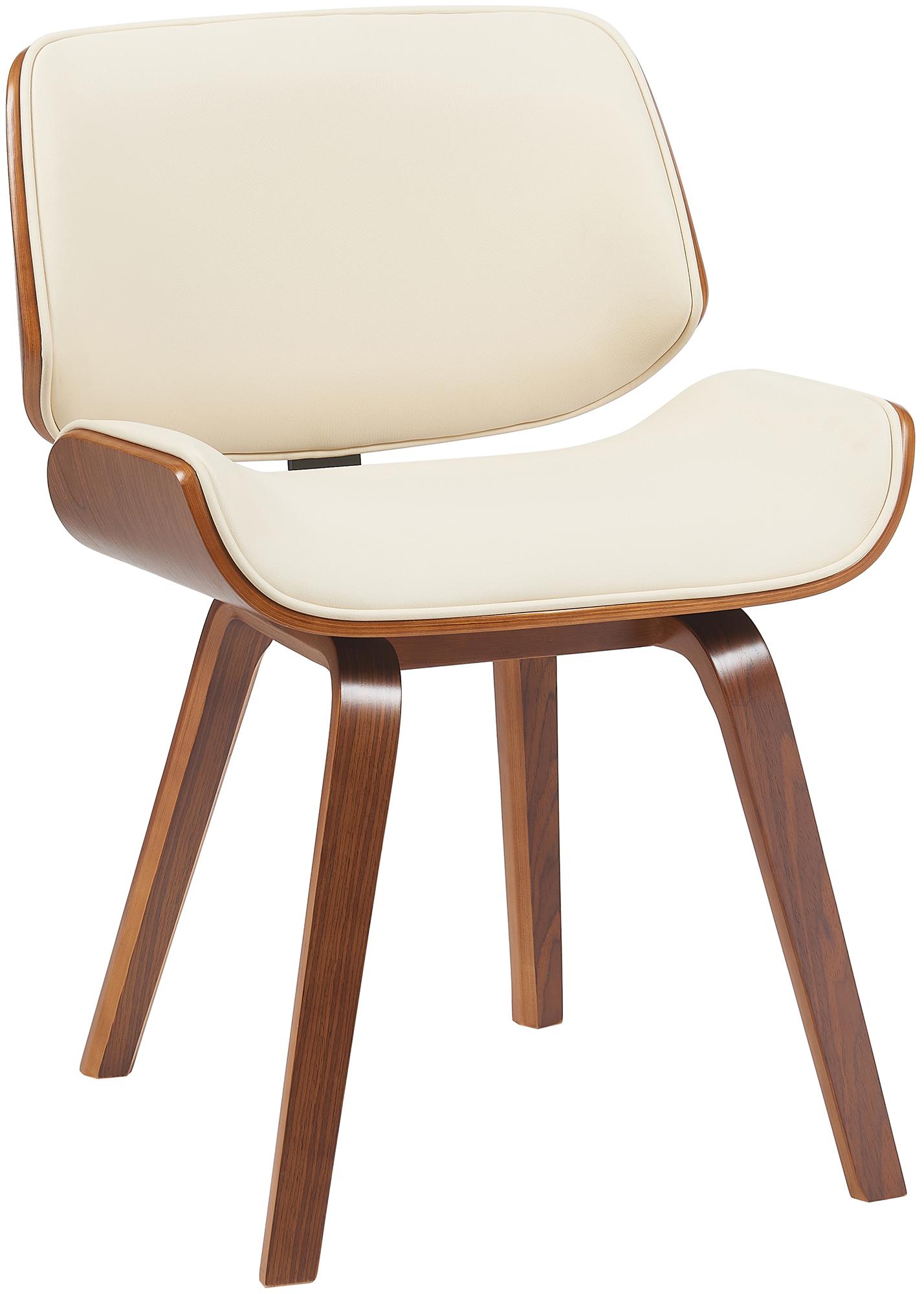 CLP Esszimmerstuhl Beverley Kunstleder, Polsterstuhl aus Holz, K&uuml;chenstuhl mit R&uuml;ckenlehne, Sessel gepolstert - Bild 1