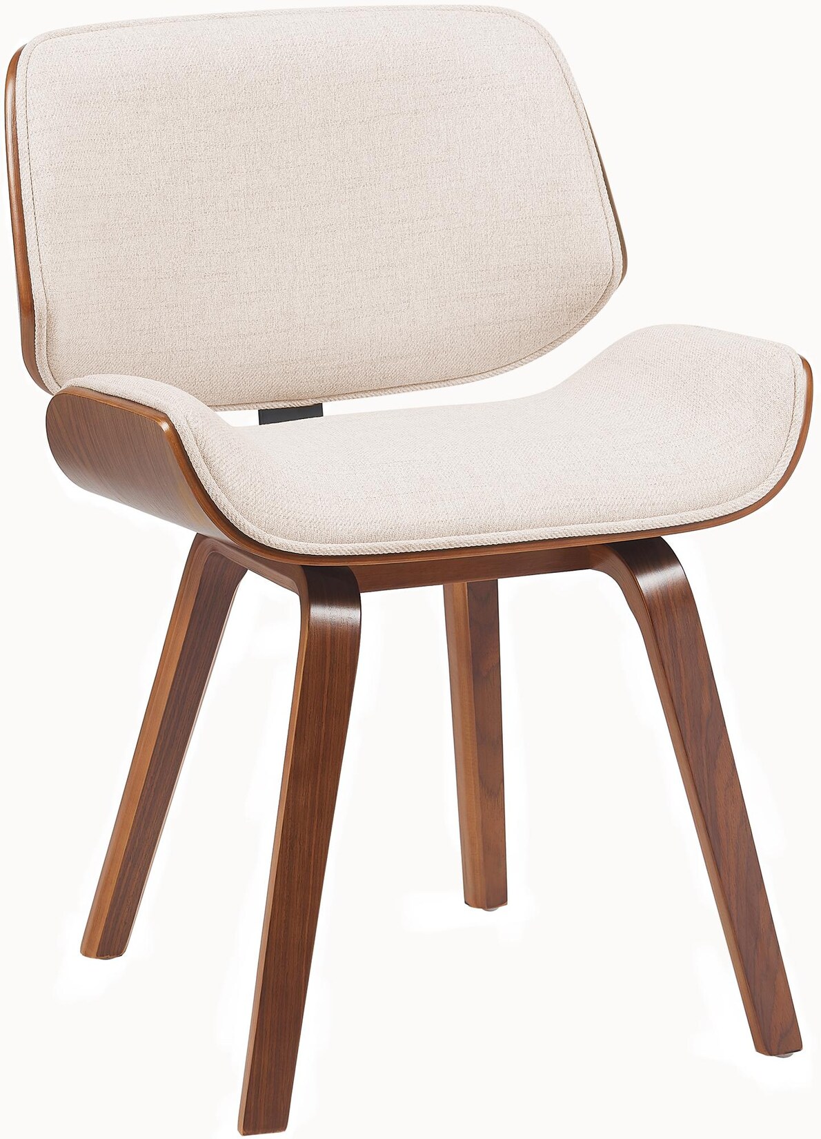 CLP Esszimmerstuhl Beverley Stoffbezug, Polsterstuhl aus Holz, Küchenstuhl mit Rückenlehne, Sessel gepolstert | 04255716360870