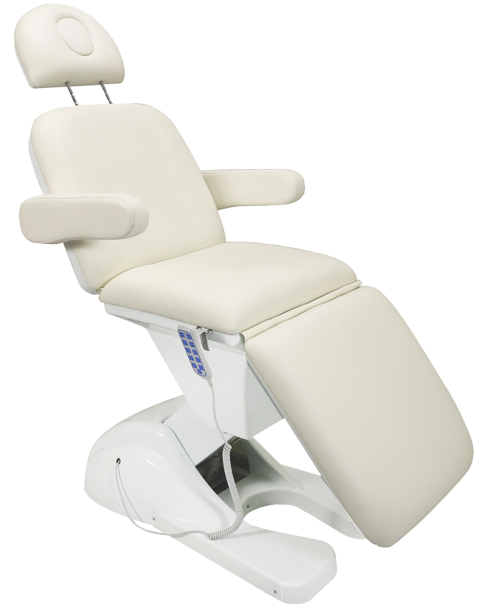 CLP Kosmetikliege elektrisch Penta, h&ouml;henverstellbar mit 4 Motoren, Armlehne & Gesichts&ouml;ffnung, Massage und Tattoo Liege mit 200 kg Tragkraft - Bild 1