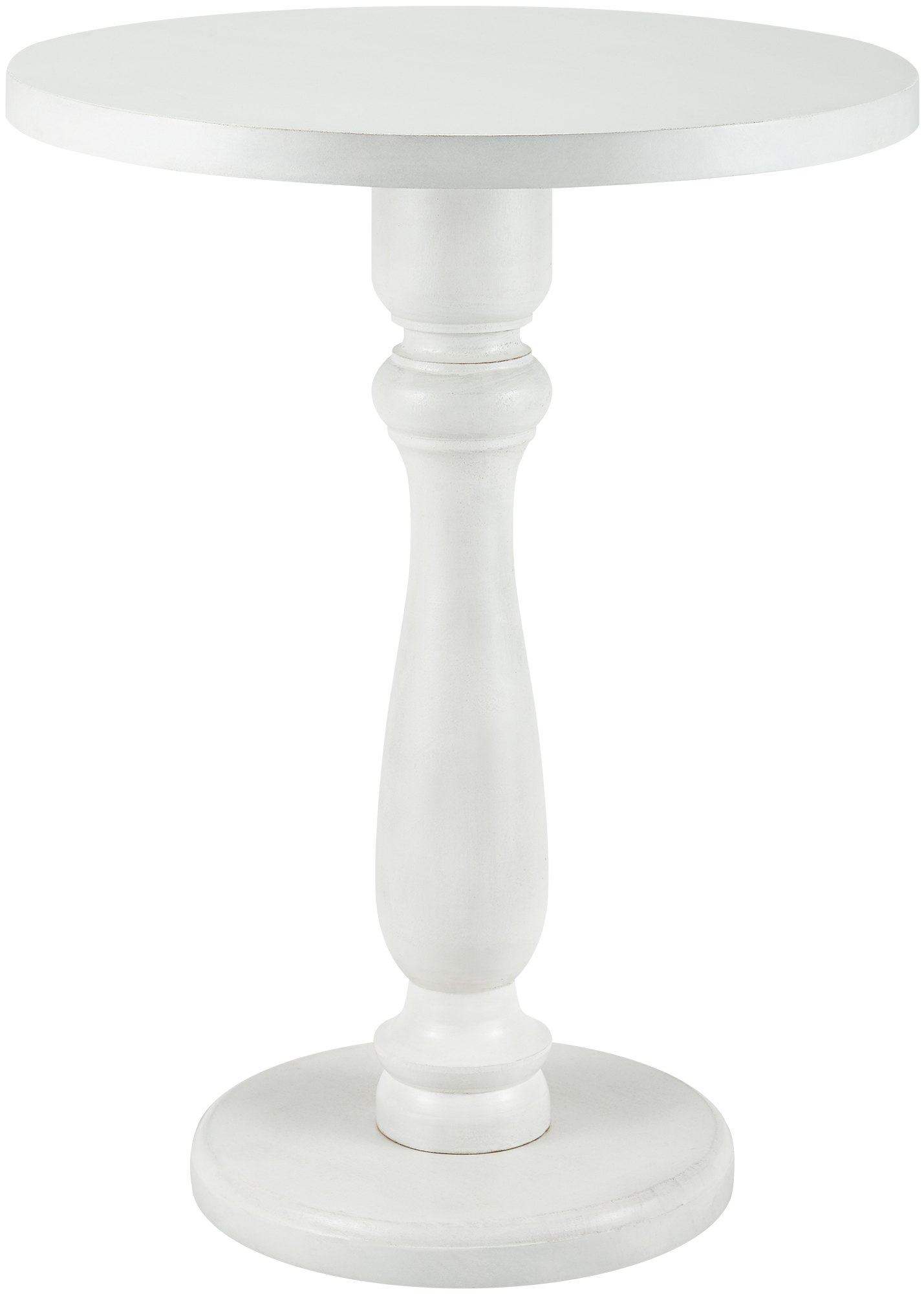 CLP Beistelltisch rund Adamsville, massiver Mindi-Holztisch, handgefertigter Couchtisch f&uuml;r Wohnzimmer und Esszimmer - Bild 1