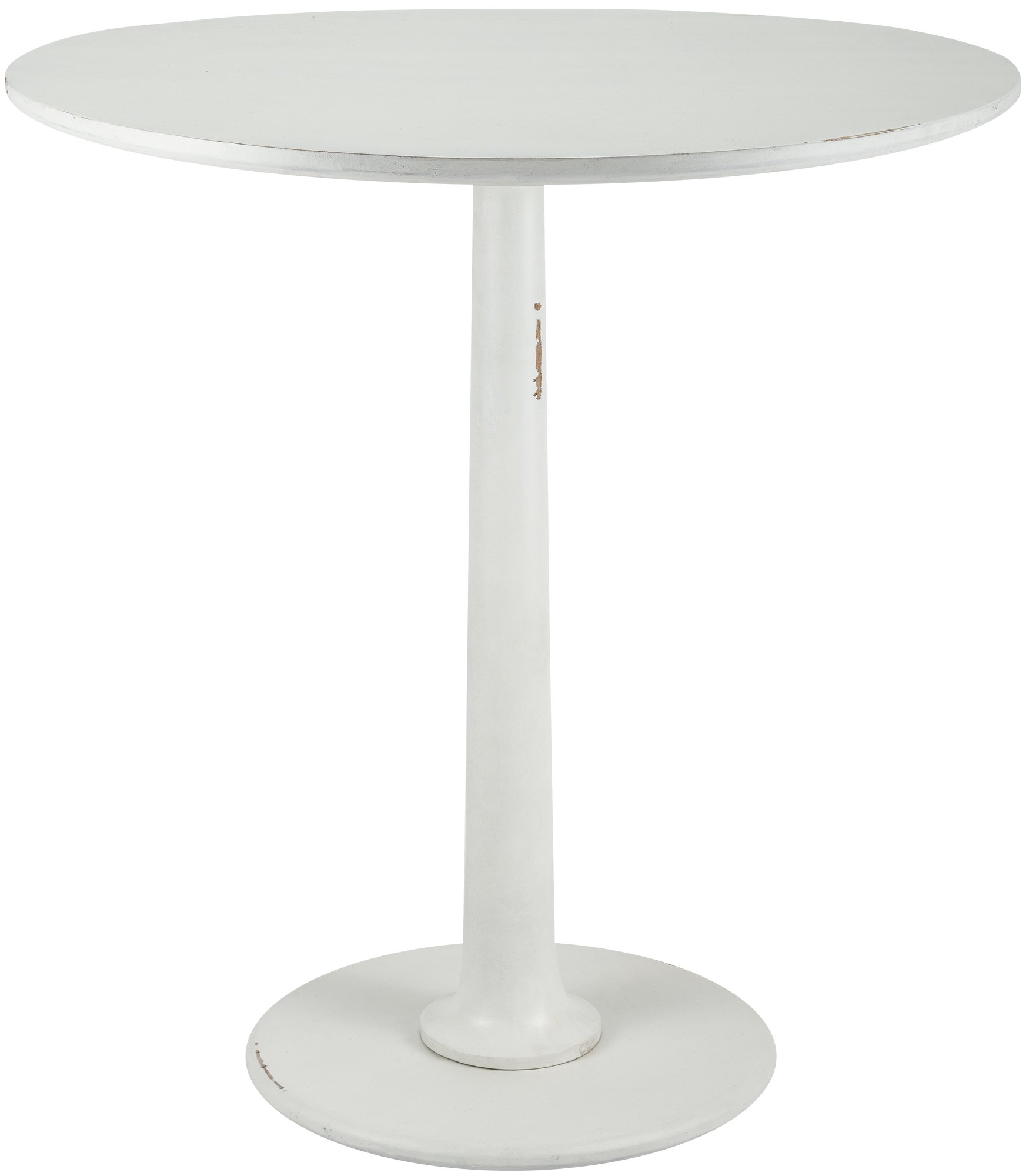 CLP Beistelltisch rund Morristown, handgefertigter Holztisch aus Mindi-Holz, massiver Couchtisch f&uuml;r Wohnzimmer und Esszimmer - Bild 1