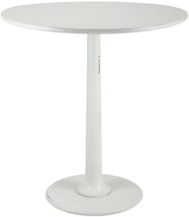 CLP Beistelltisch rund Morristown, handgefertigter Holztisch aus Mindi-Holz, massiver Couchtisch für Wohnzimmer und Esszimmer - Bild 1