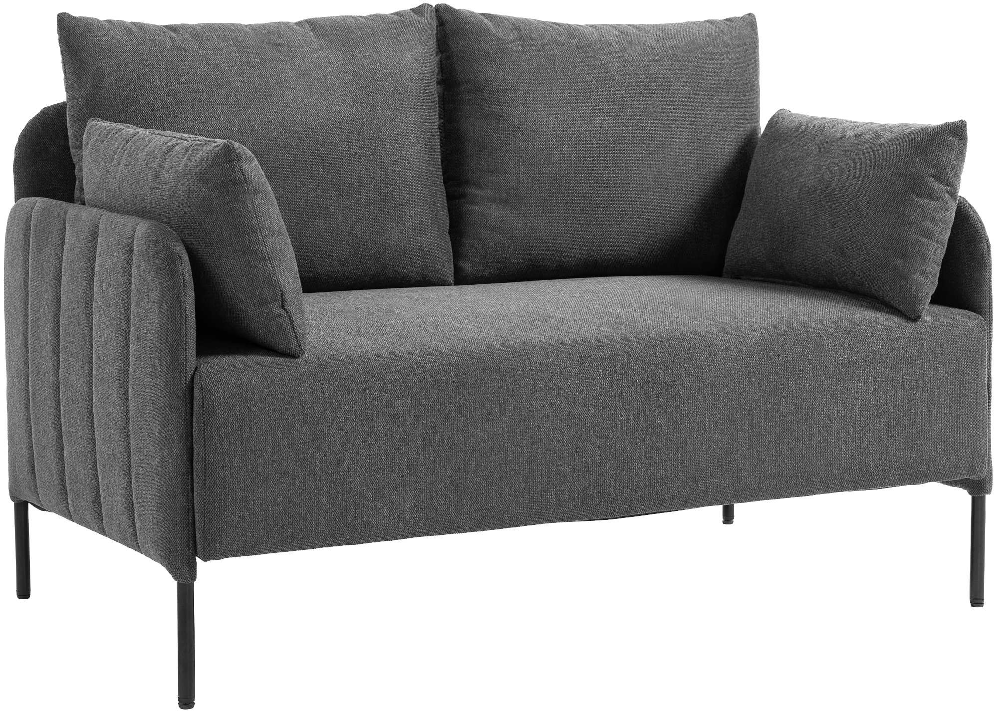 CLP Couch 2-Sitzer bequem Ziden, Sofa gepolstert mit Kissen, Polsterm&ouml;bel bequem bis 300 kg belastbar - Bild 1